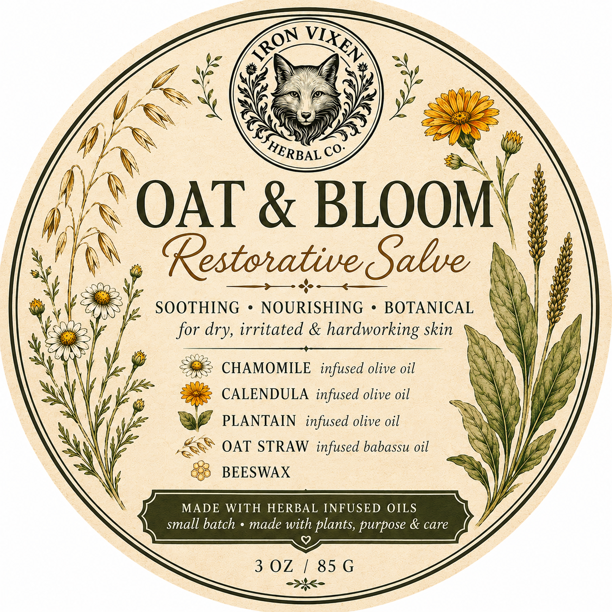 Oat & Bloom Restorative Salve