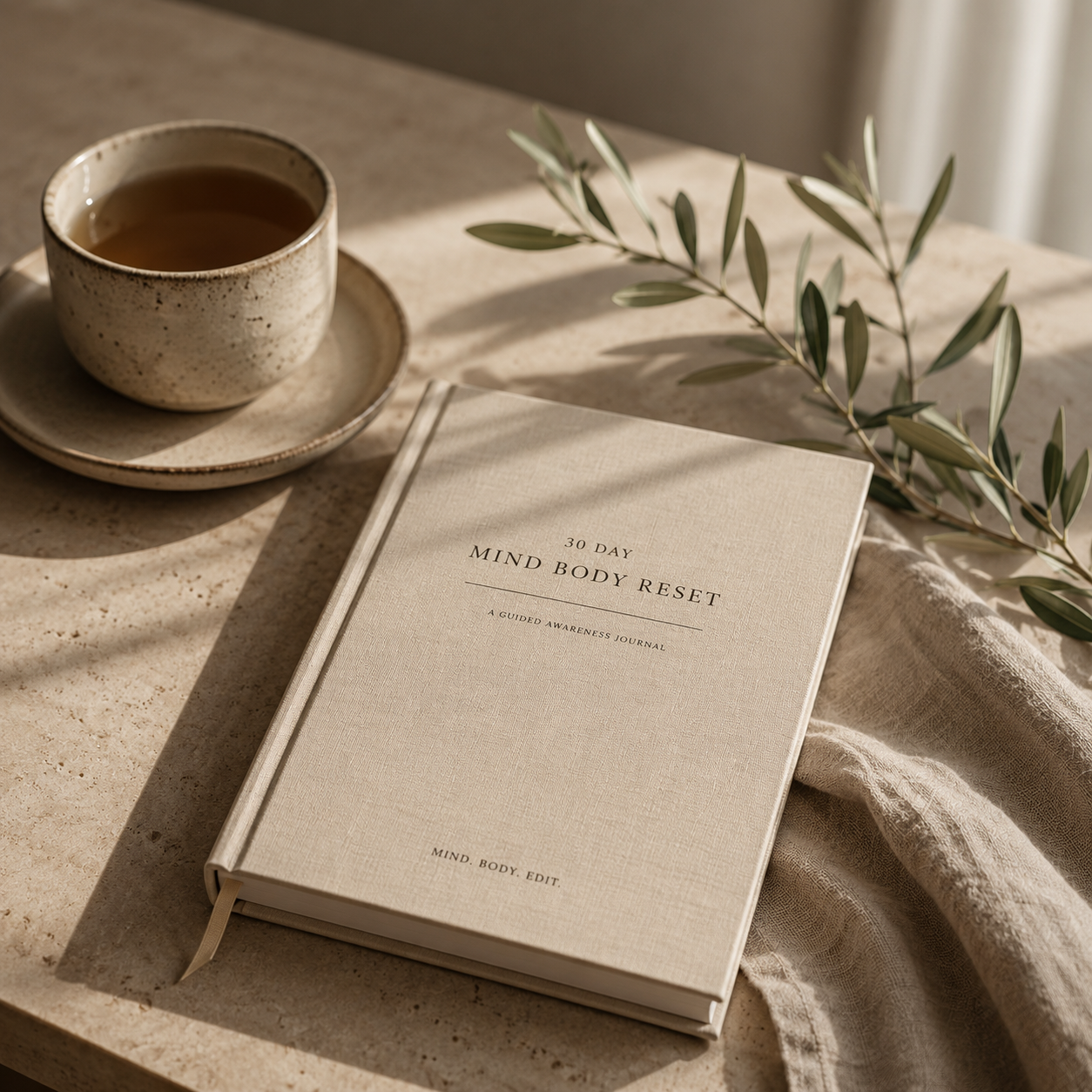 Printable guided reflection journals designed to support awareness, clarity, emotional grounding, and conscious living through simple daily reflection.  Instant digital download available through my Etsy shop.