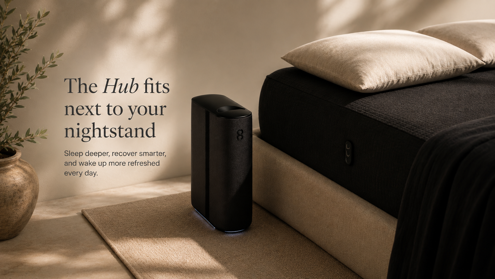 Eight Sleep Pod Cover

A recovery focused sleep system designed to support deeper rest and personalized temperature control for both cooler or warmer sleep preferences. I’ve been exploring it as part of creating a calmer and more supportive sleep env