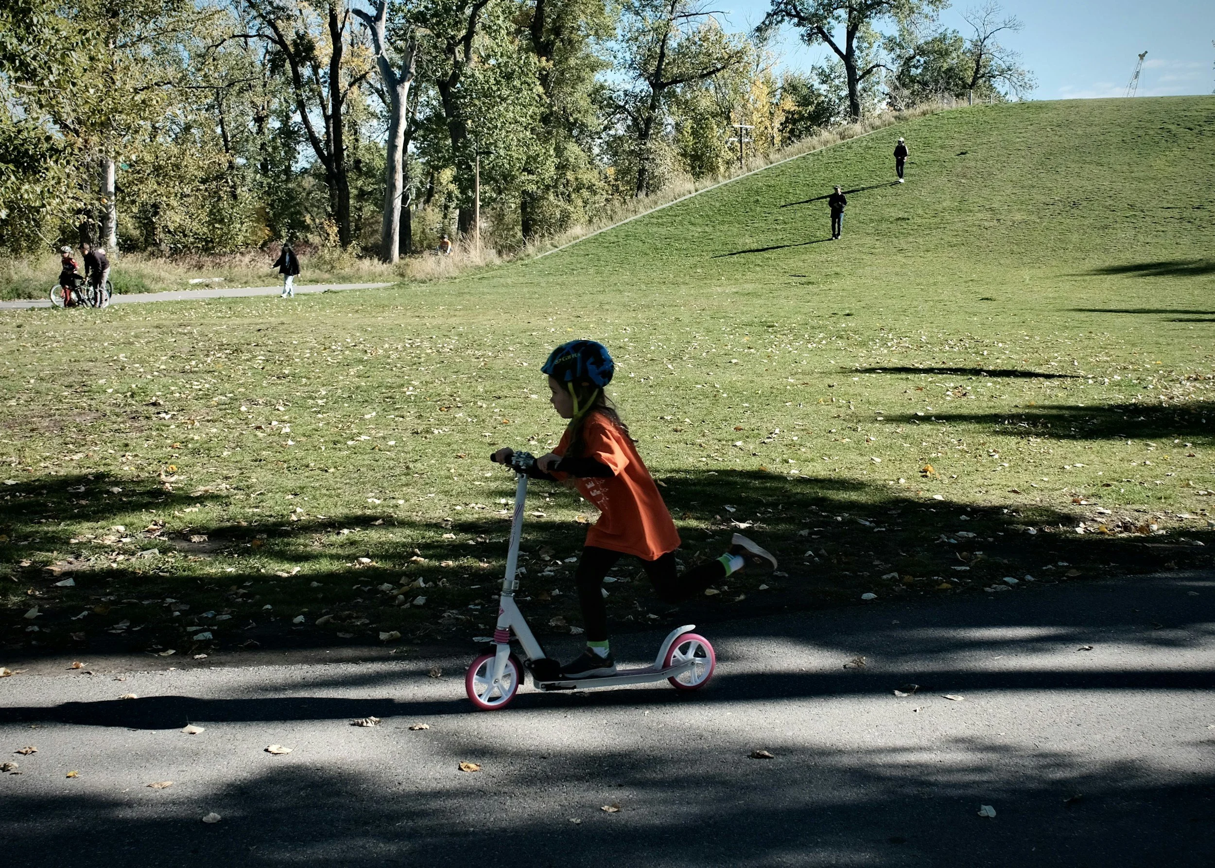 Moving to Minnesota with Kids: The Scooter Strategy Doesn't Work
