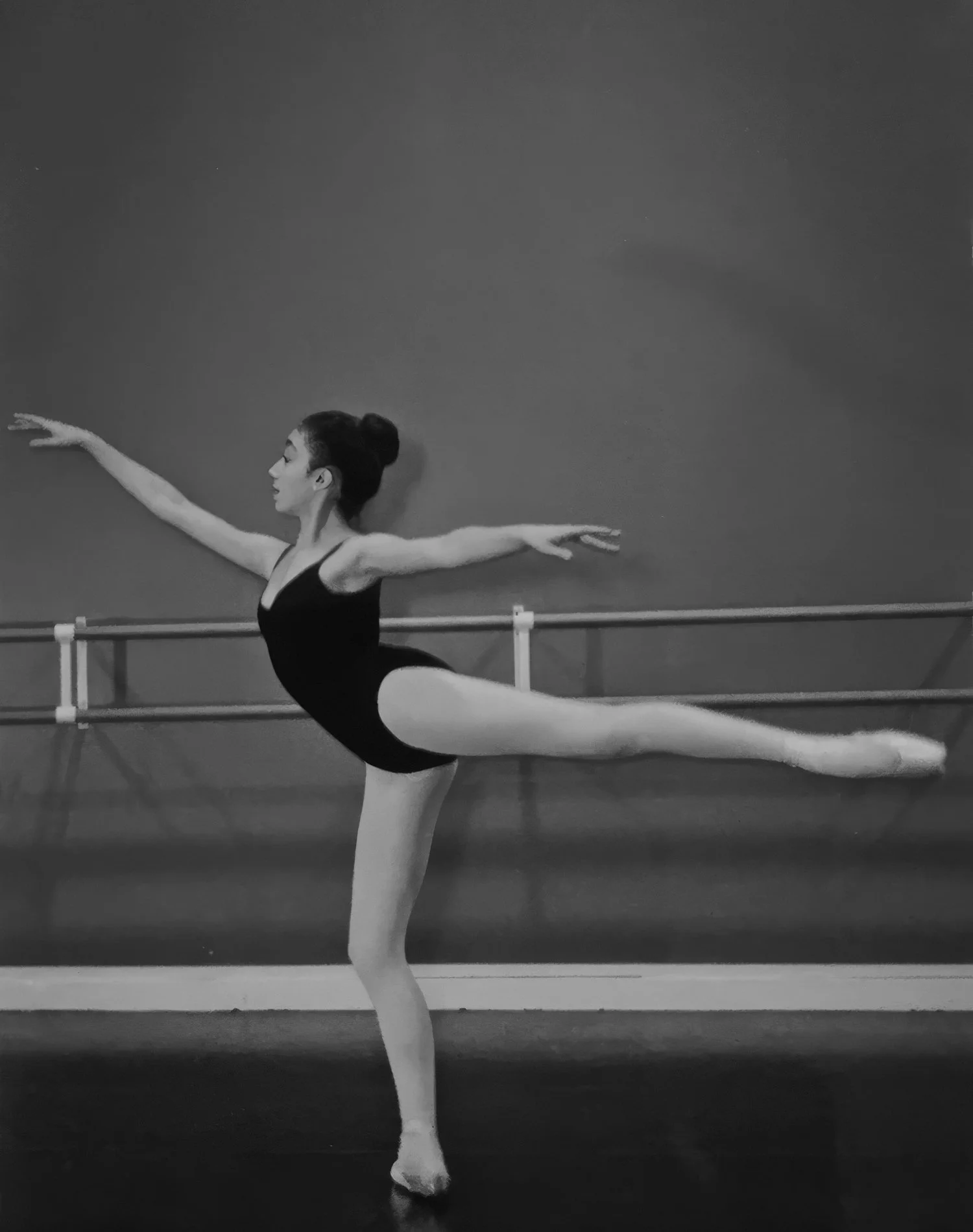 Nicole Prefontaine performing classical ballet. Ballet educator at Canada's National Ballet School and faculty member at Prefontaine Ballet, serving dancers from North Vancouver, West Vancouver, Vancouver, and the North Shore.