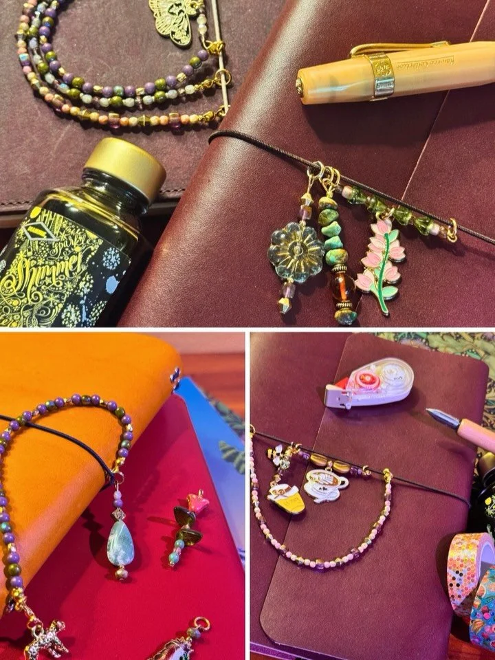 ✨ Introducing Journal Jewels by Sarah Campbell, a Writes &amp; Rituals store exclusive. Whether you&rsquo;re sprucing up a well-loved journal, or picking out statement pieces to adorn your new writing companion, we know the power of seeing your own l