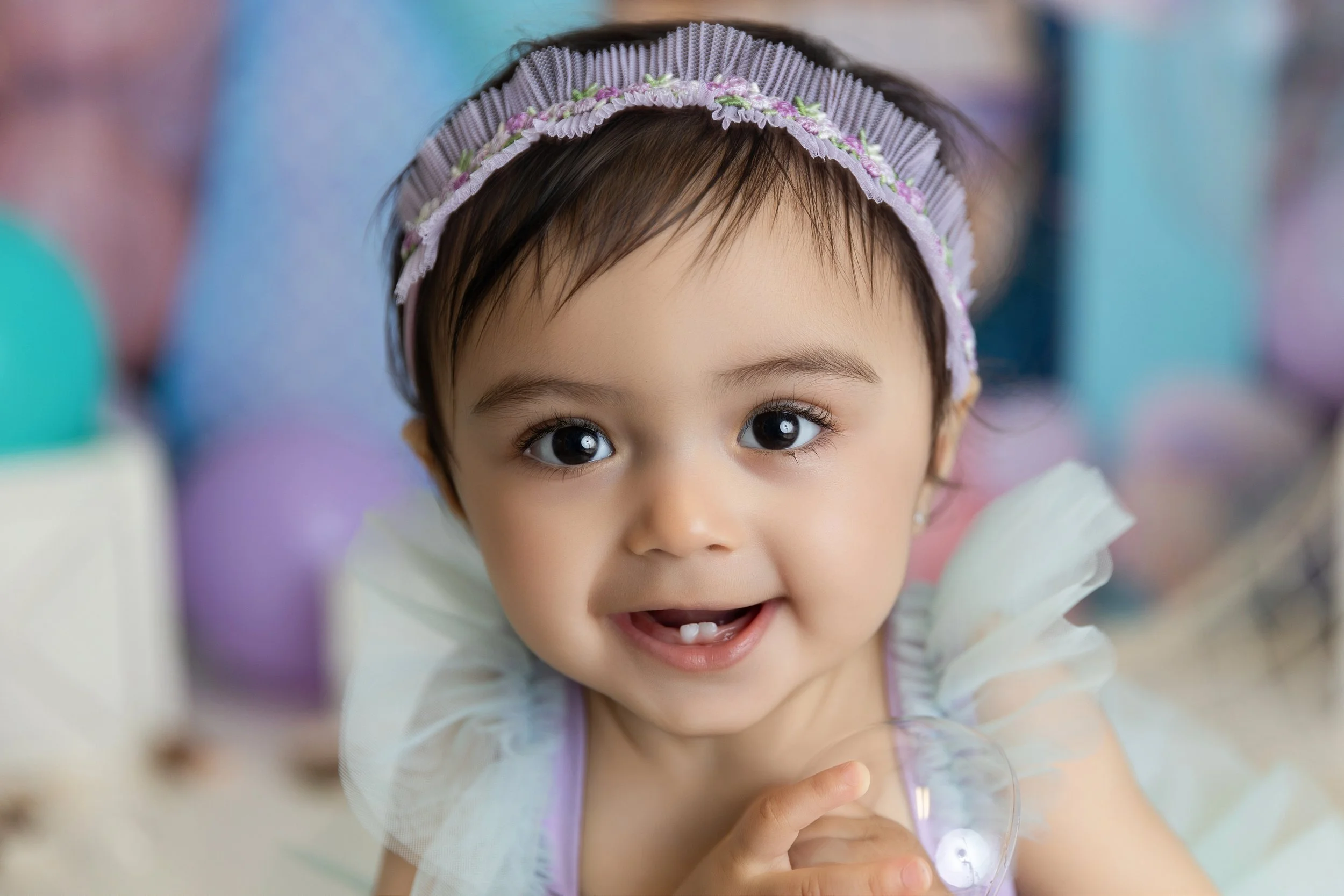 Cake Smash Photography in Apex NC | Nyra’s Mermaid Session