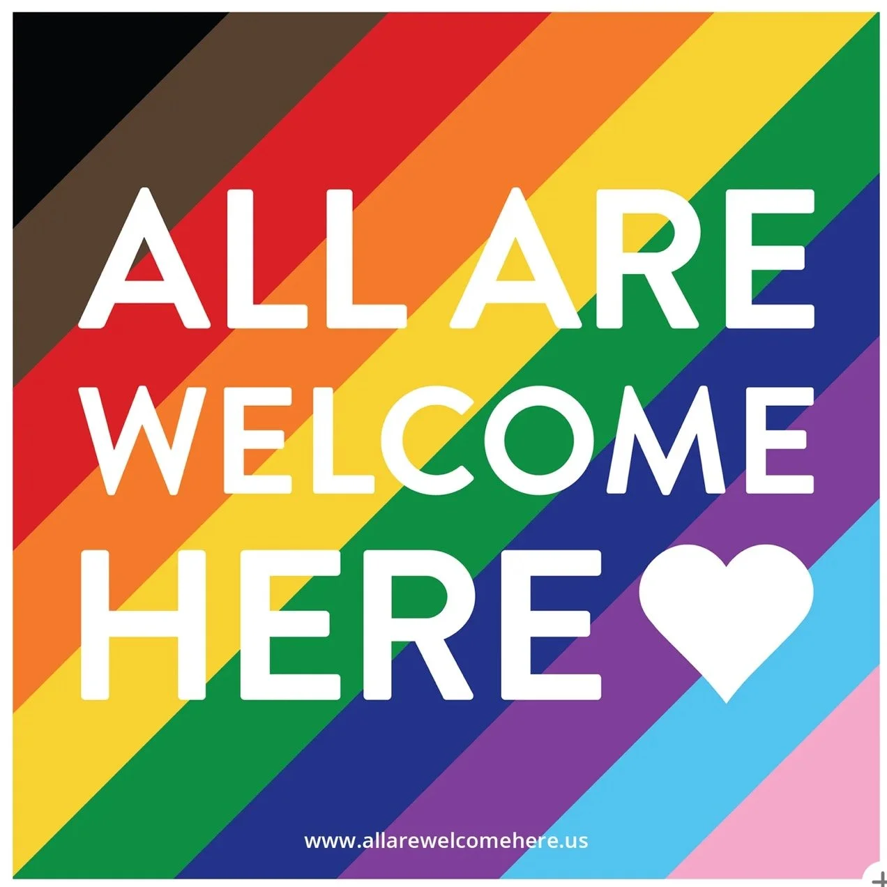 Happy Pride Month! 🌈
All are welcome here. Always.