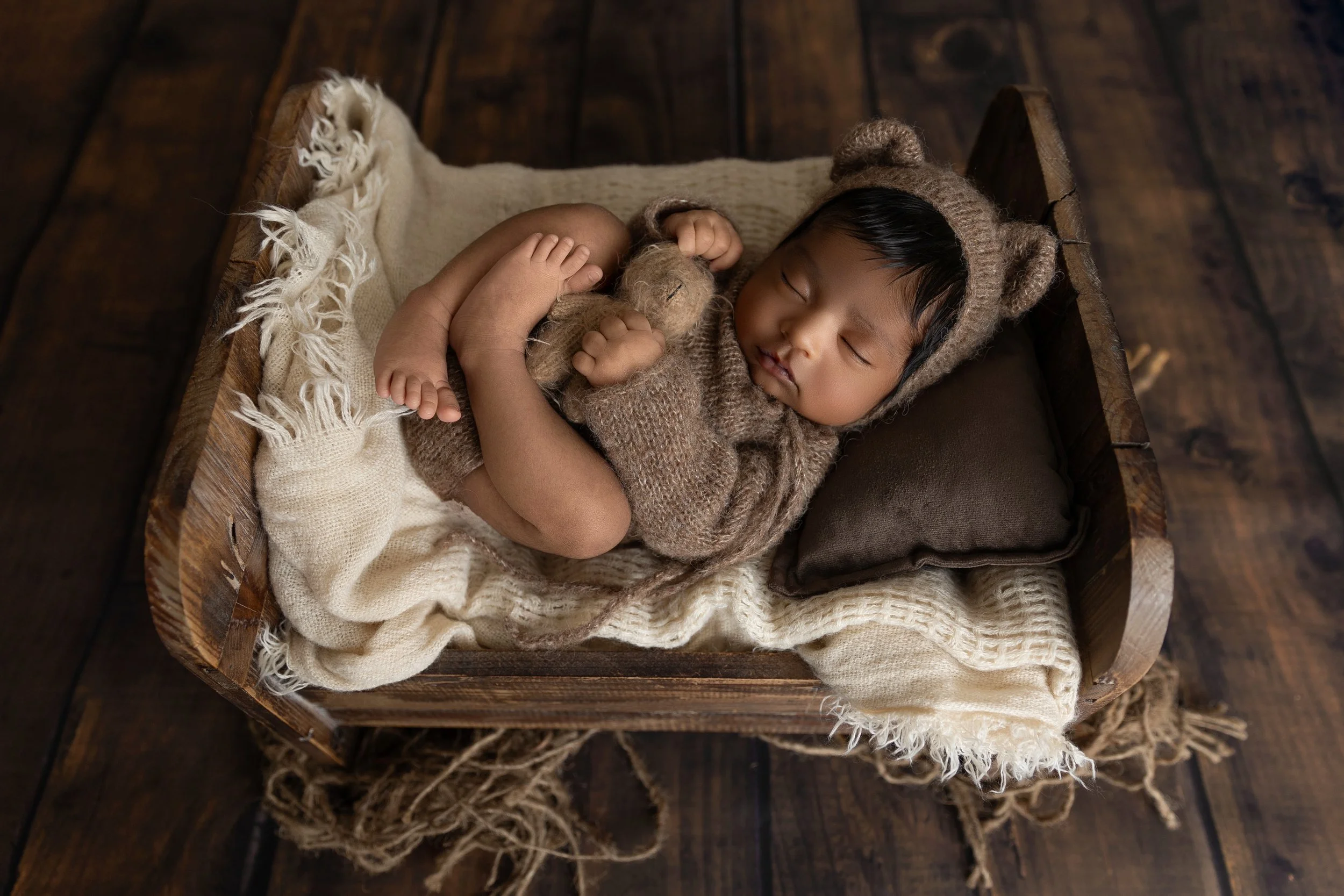 Raleigh Newborn Photographer | Sweet Baby Rishva's Newborn Session