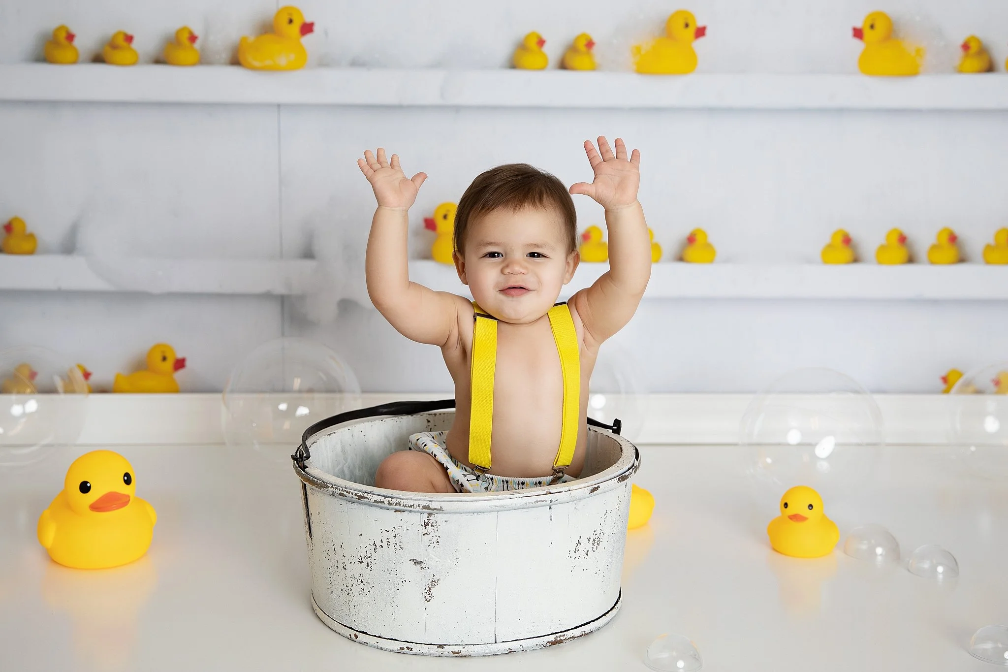Robert's Rubber Ducky "You're the ONE" Cake Smash
