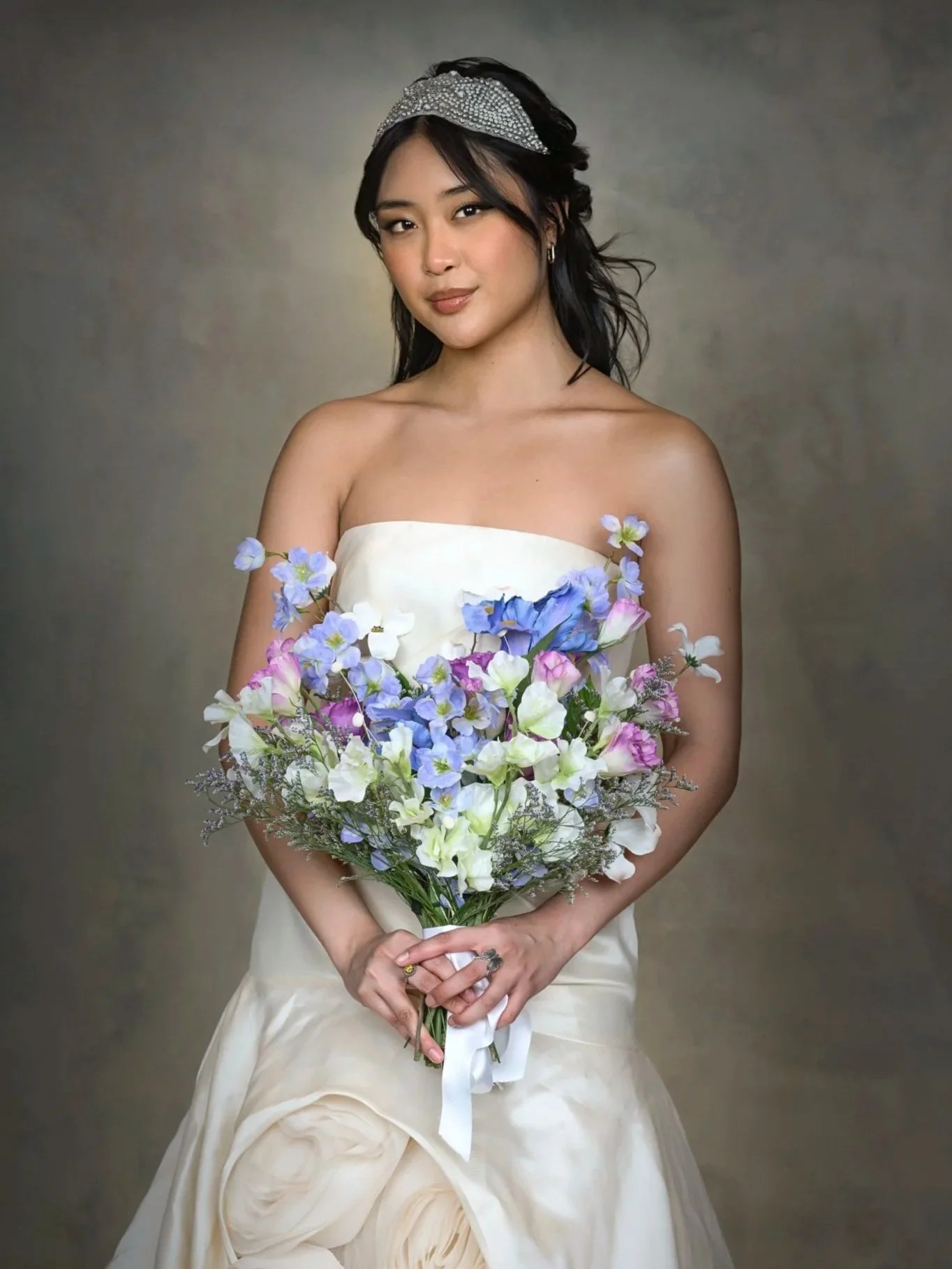 Professional portrait photography of a bride in Fontana by Mike Harriel Photography