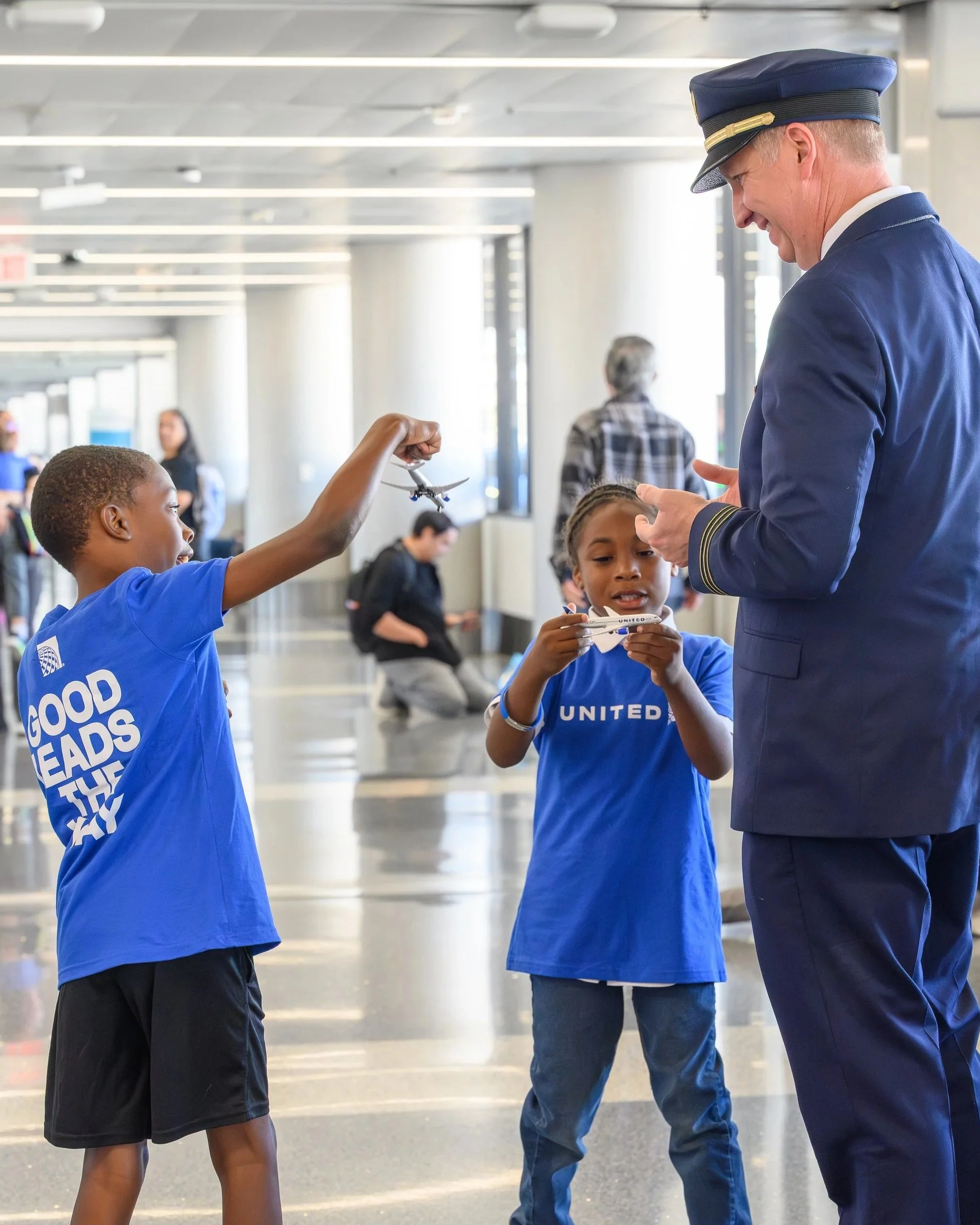 Corporate commercial campaign with United Airlines in Los Angeles