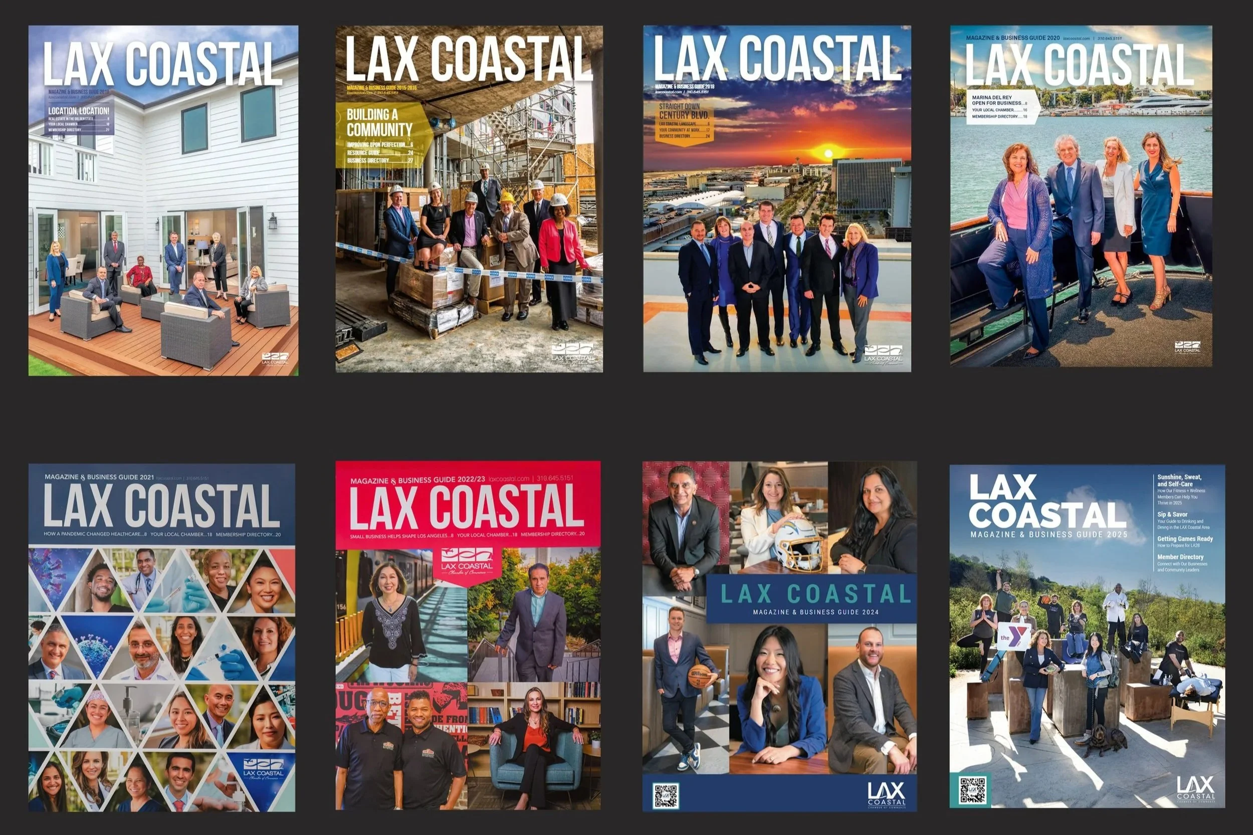 Commercial business campaign cover photography in Los Angeles for business journels