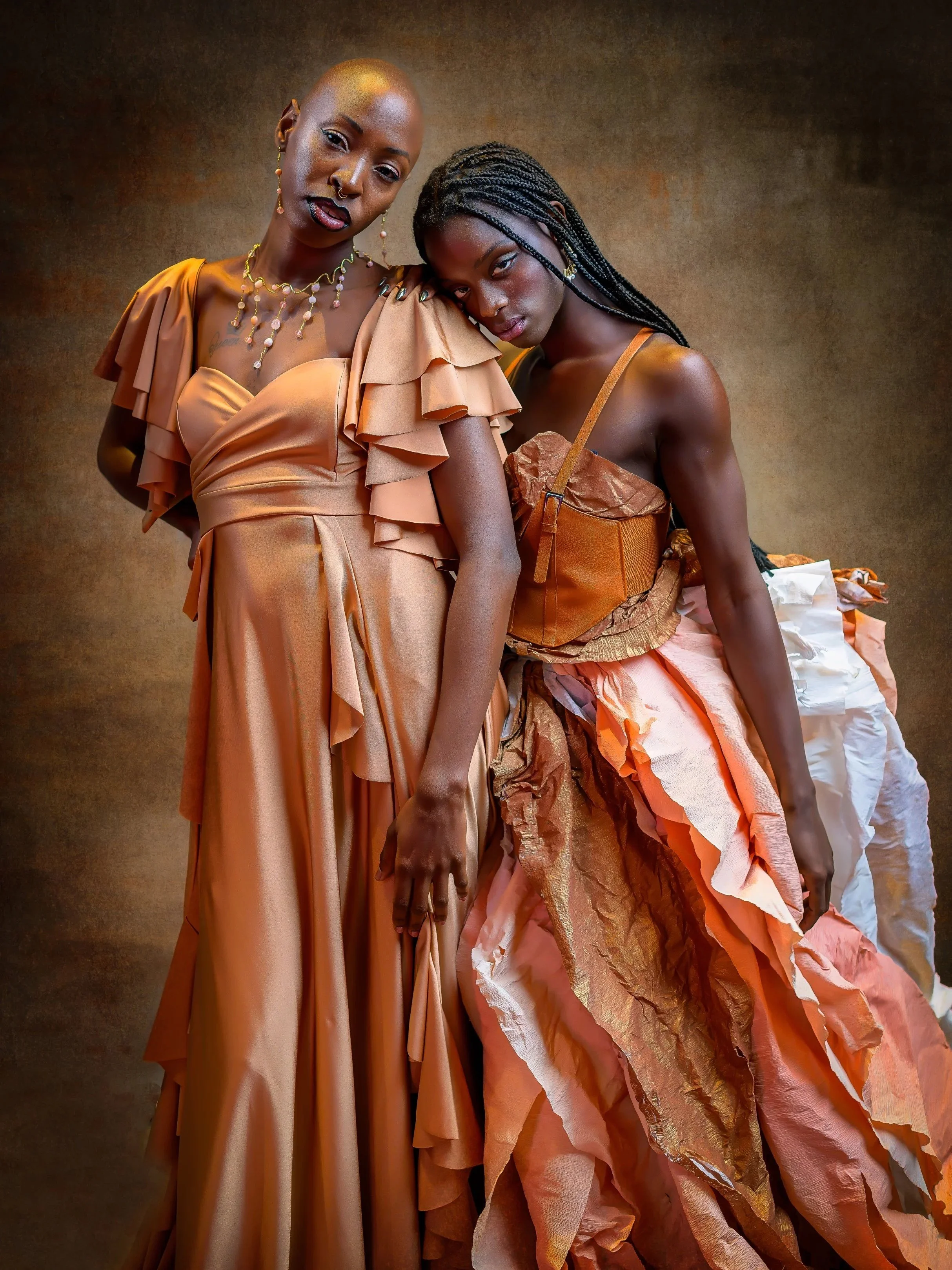 Professional Photo session with two african girls in Orange County by Mike Harriel Photography