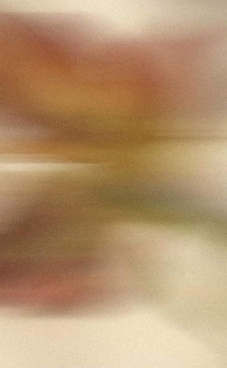 The image is blurry with indistinct colors and shapes, making it difficult to determine the contents.