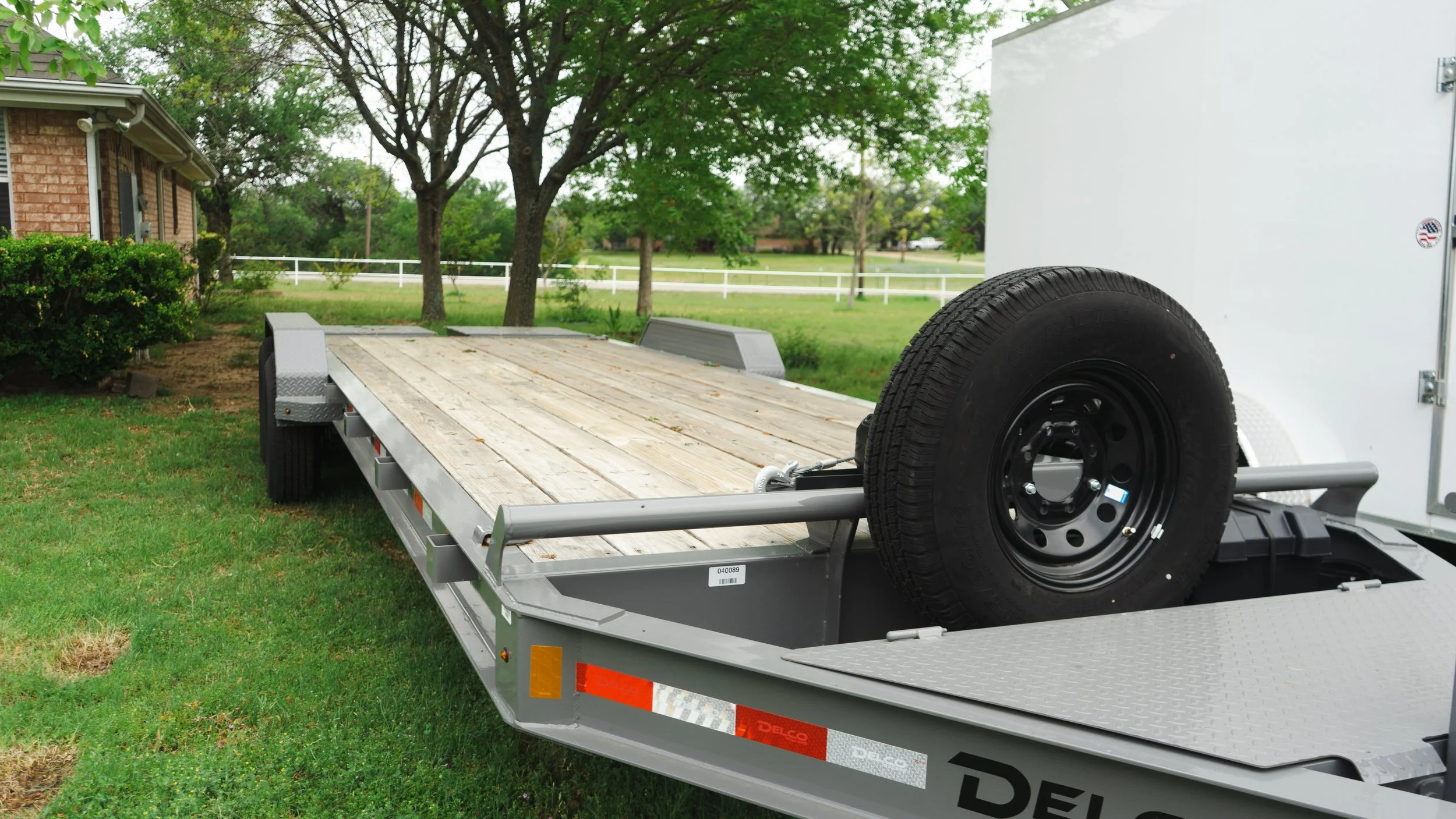 22ft Car Hauler 16k GVWR 12k Winch (New)