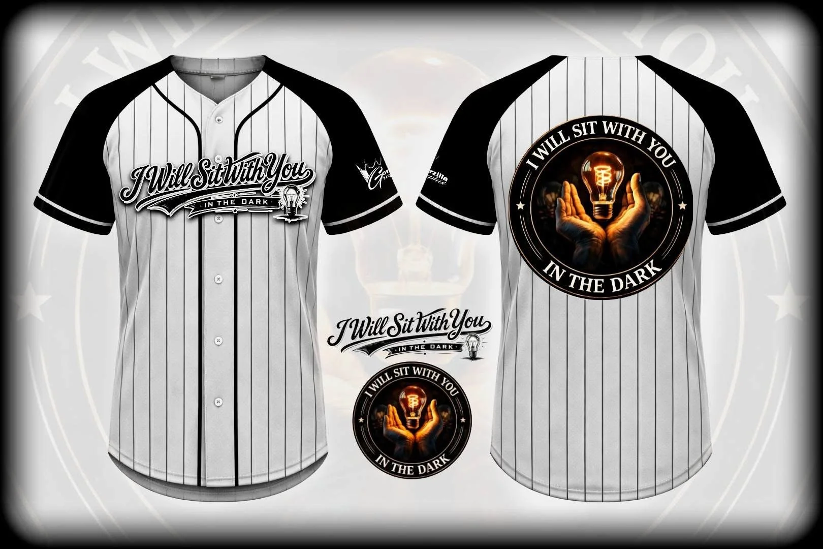 IWSWY - Button Up Baseball Jersey