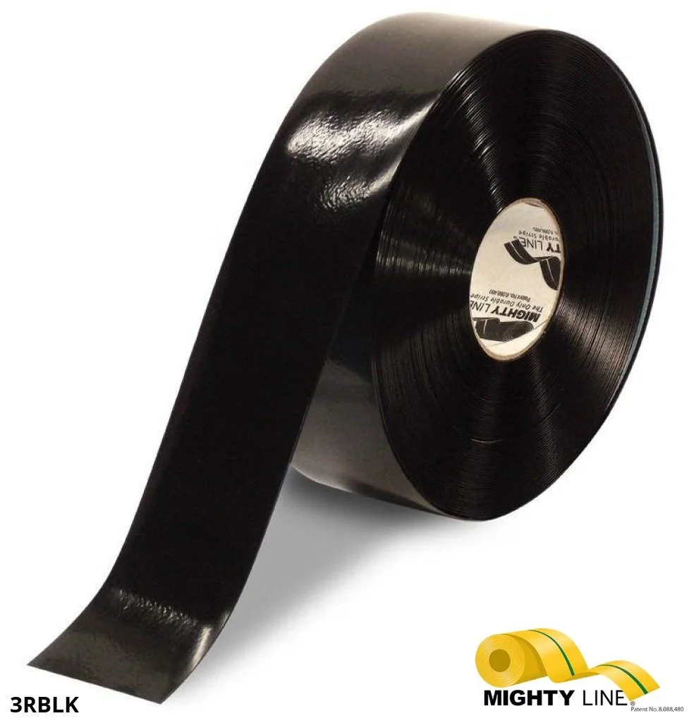 Mighty Line 3" Solid Color Tape - 100' Roll