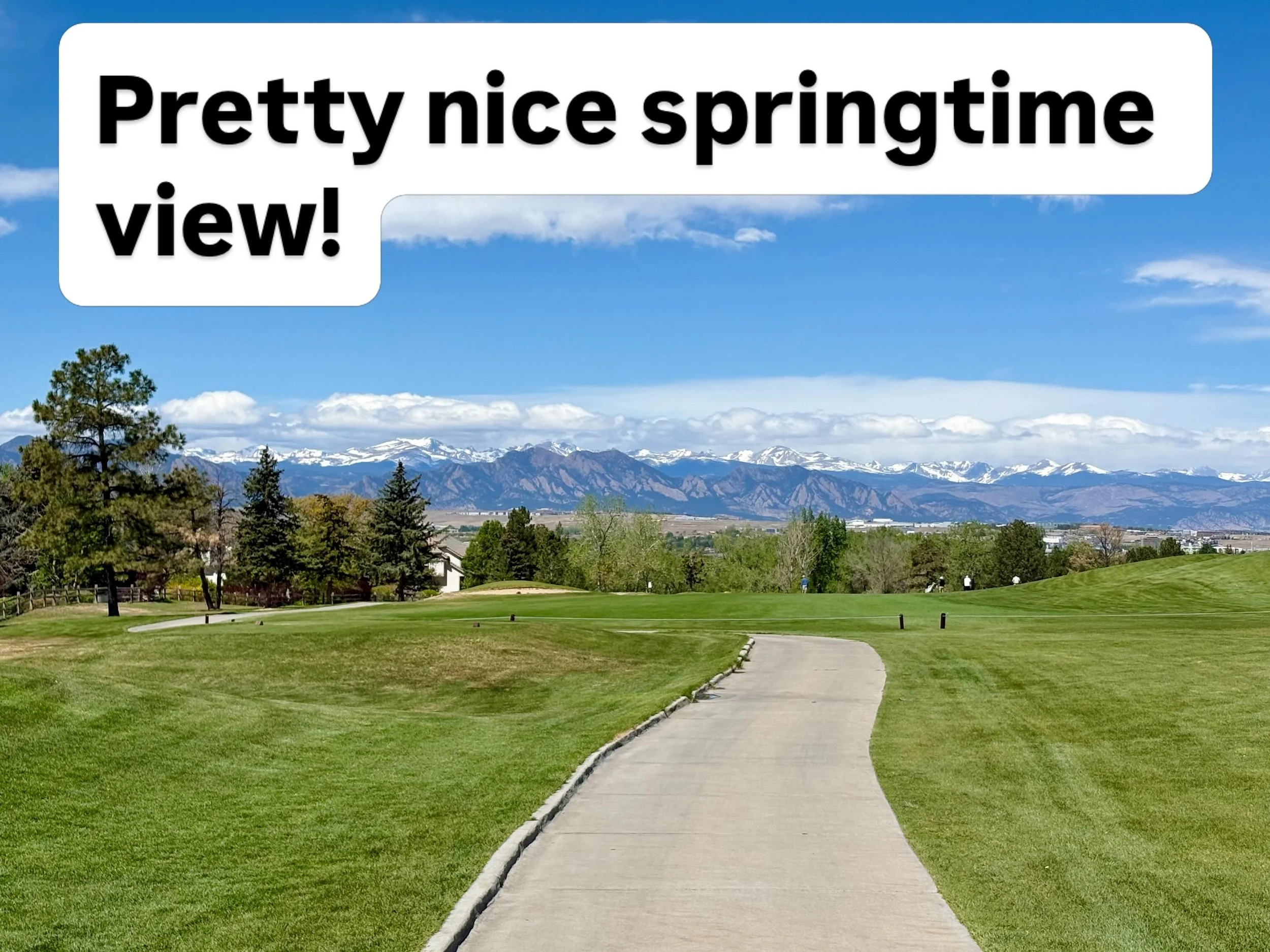 #springgolf #springtimeintherockies