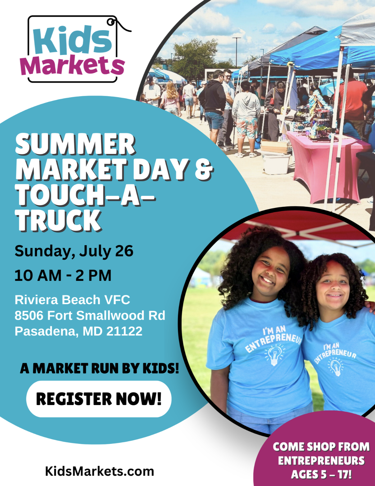 Summer Market with Touch-a-Truck