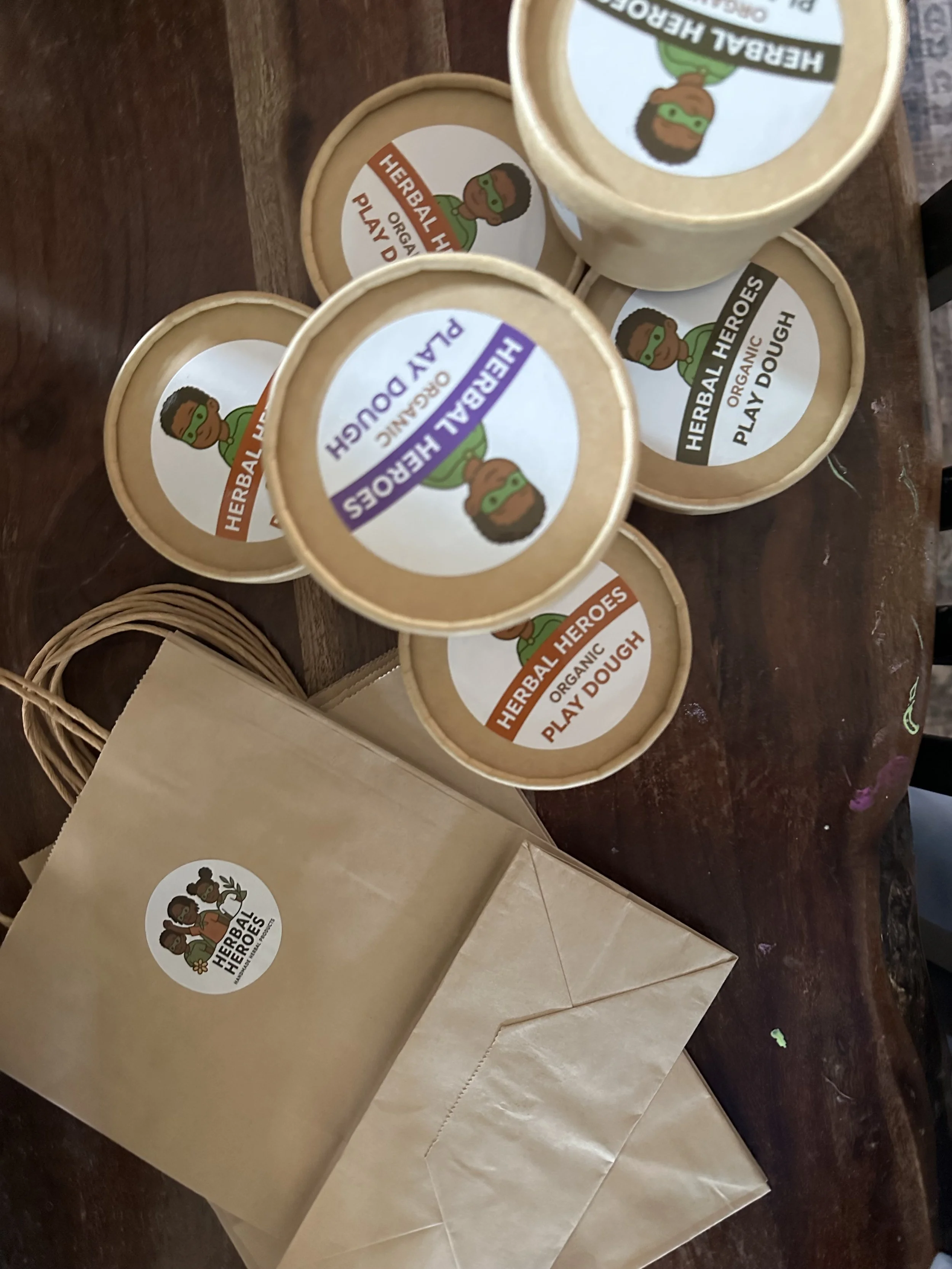 Organic Herbal Play Dough