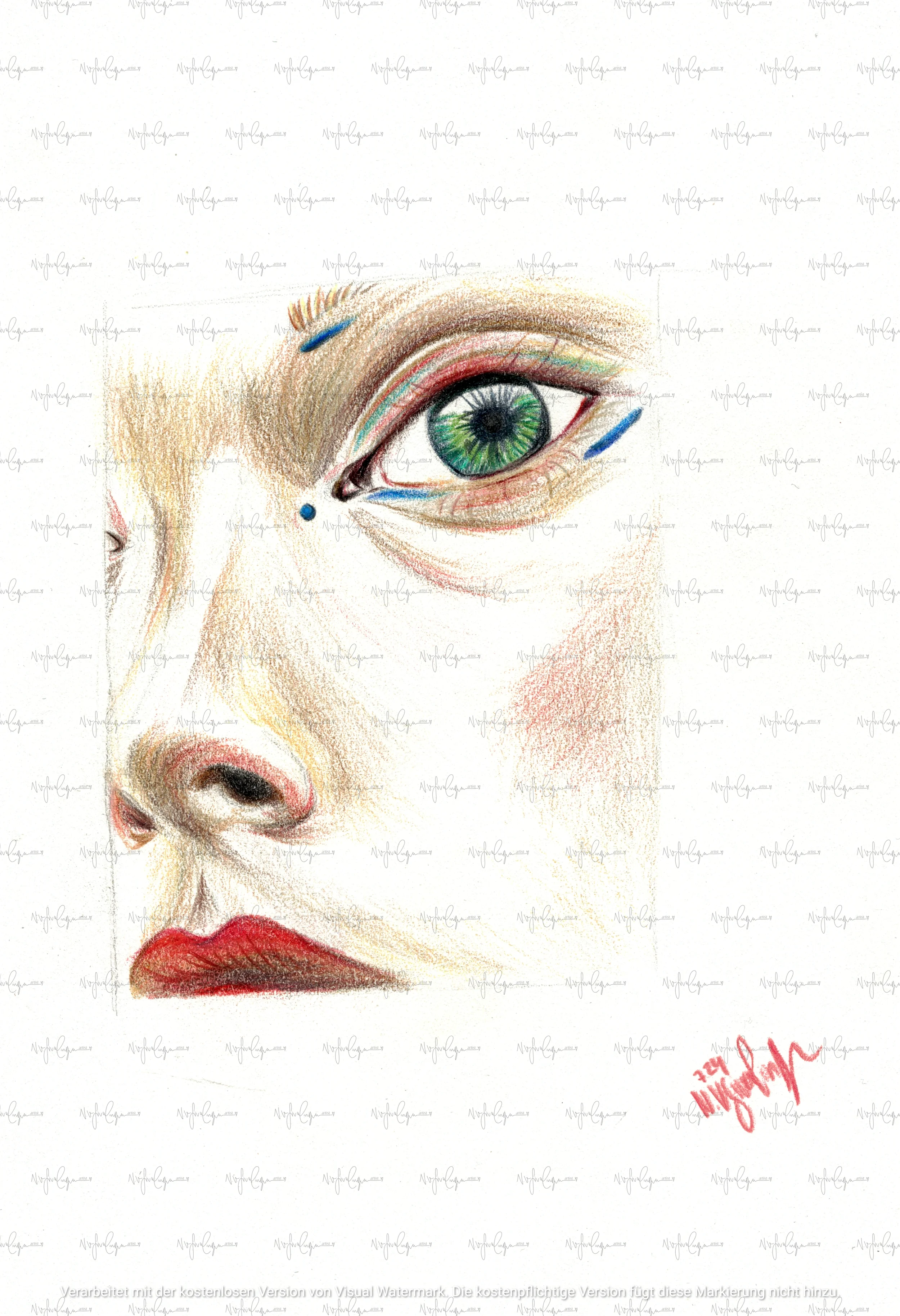 look at me (Kunstdruck)