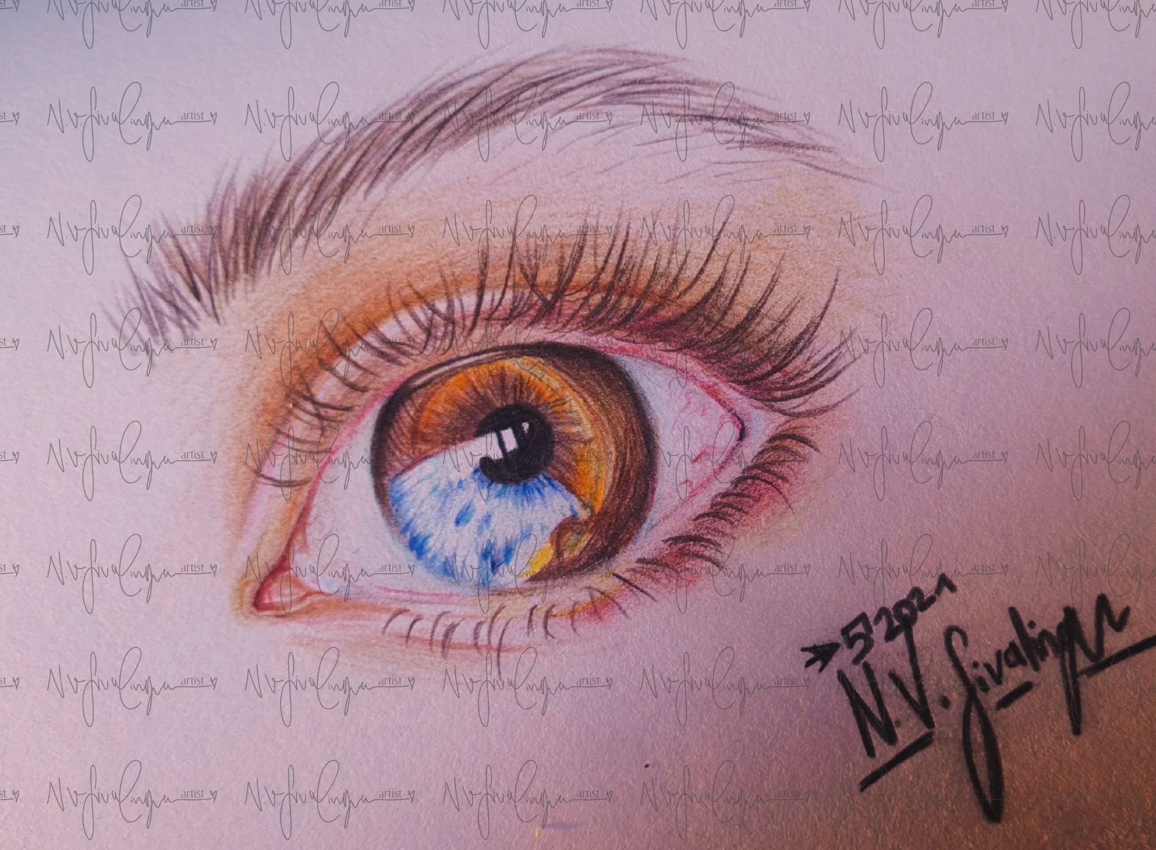eye (Kunstdruck)