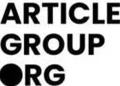Black and white logo with the text 'ARTICLE GROUP ORG' stacked vertically.