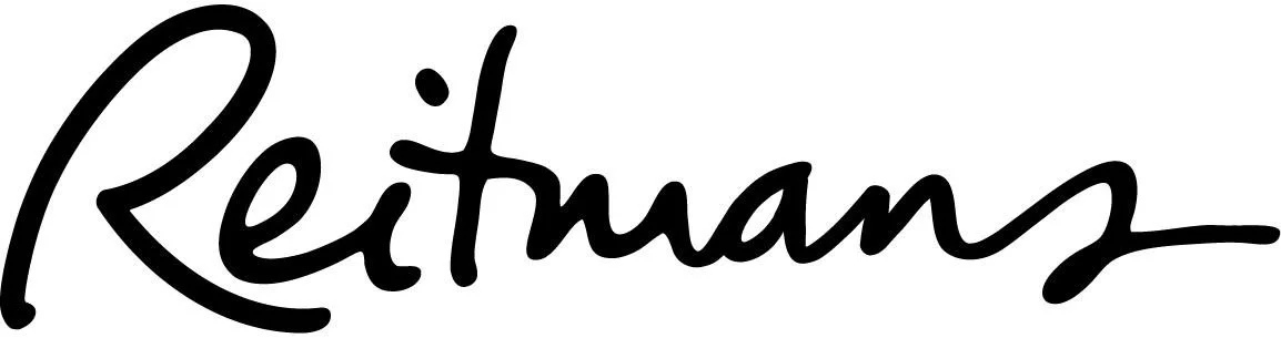 The image features the word 'Reitman' written in black cursive handwriting on a white background.