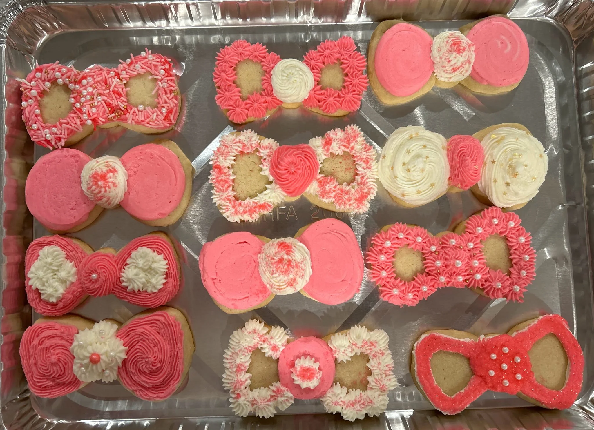 Handcrafted decorated cookies