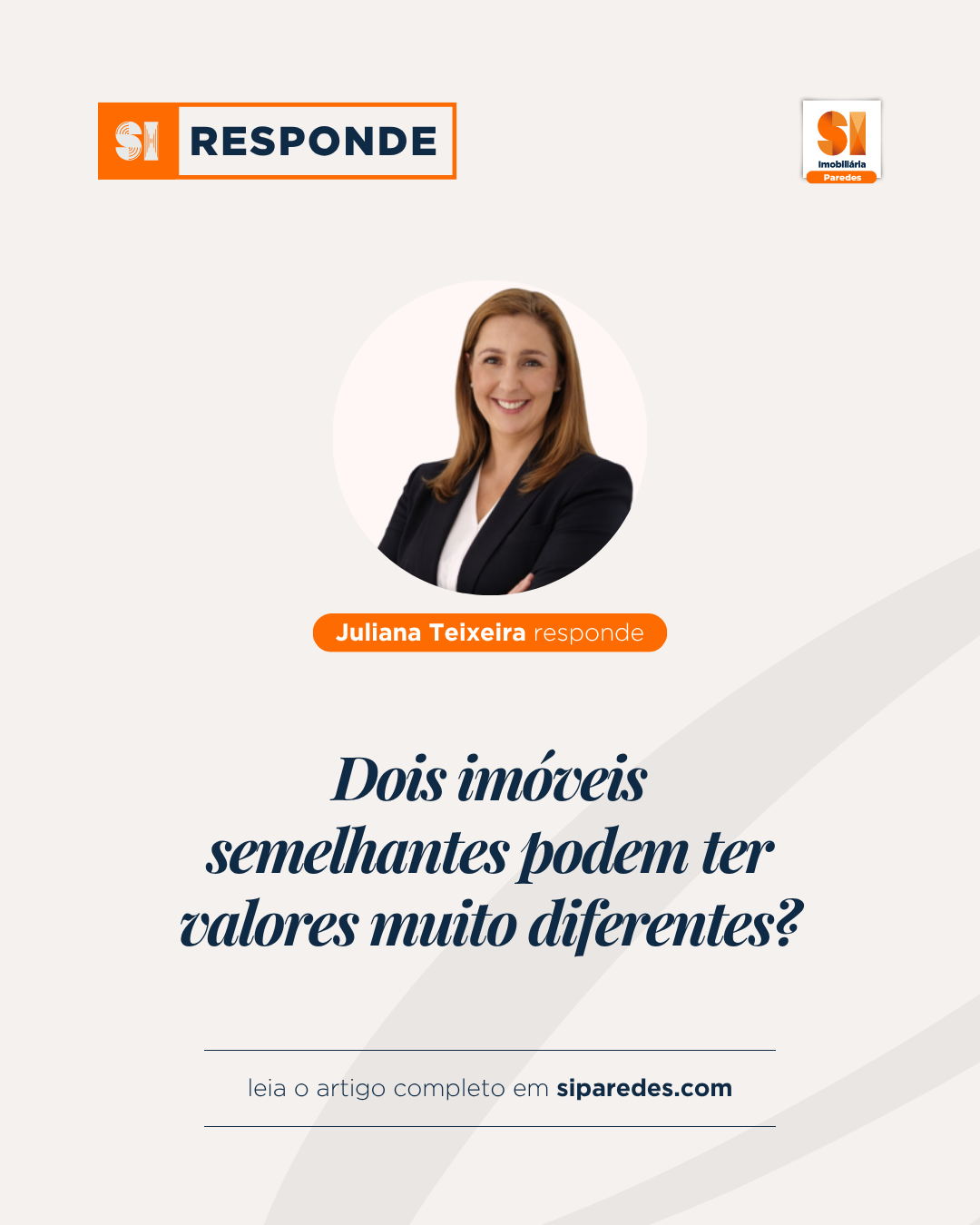 Dois imóveis semelhantes podem ter valores muito diferentes. Porquê?