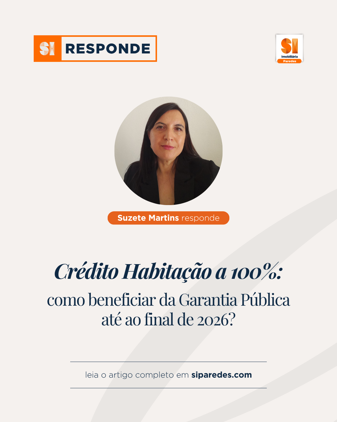 Crédito habitação a 100%: como beneficiar da Garantia Pública até ao final de 2026?