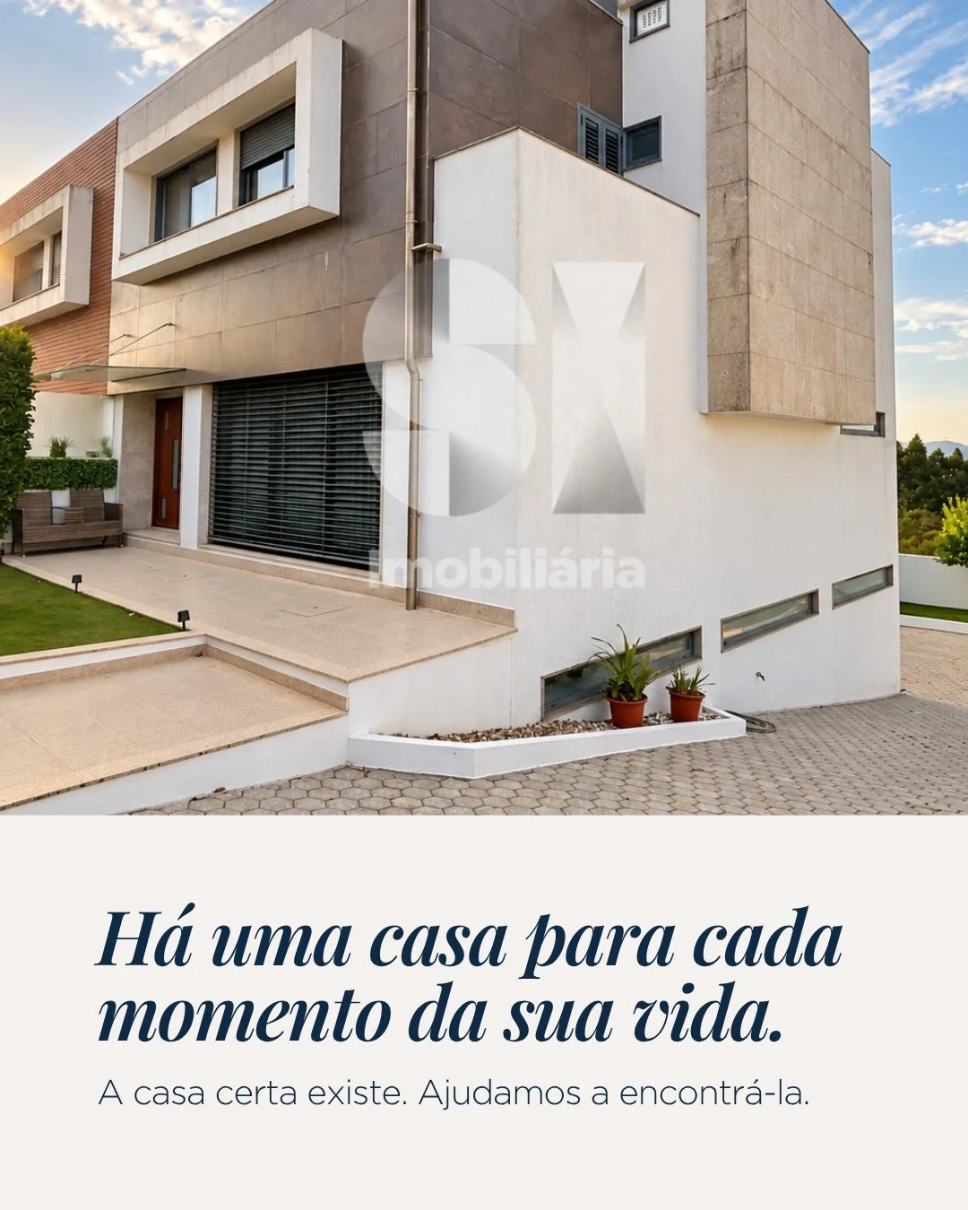 Tr&ecirc;s casas. Tr&ecirc;s fases de vida completamente diferentes.

Uma pode ser o in&iacute;cio de uma vida a dois. Outra o espa&ccedil;o que uma fam&iacute;lia precisa quando est&aacute; a crescer. E aquela que parecia grande demais pode ser exat