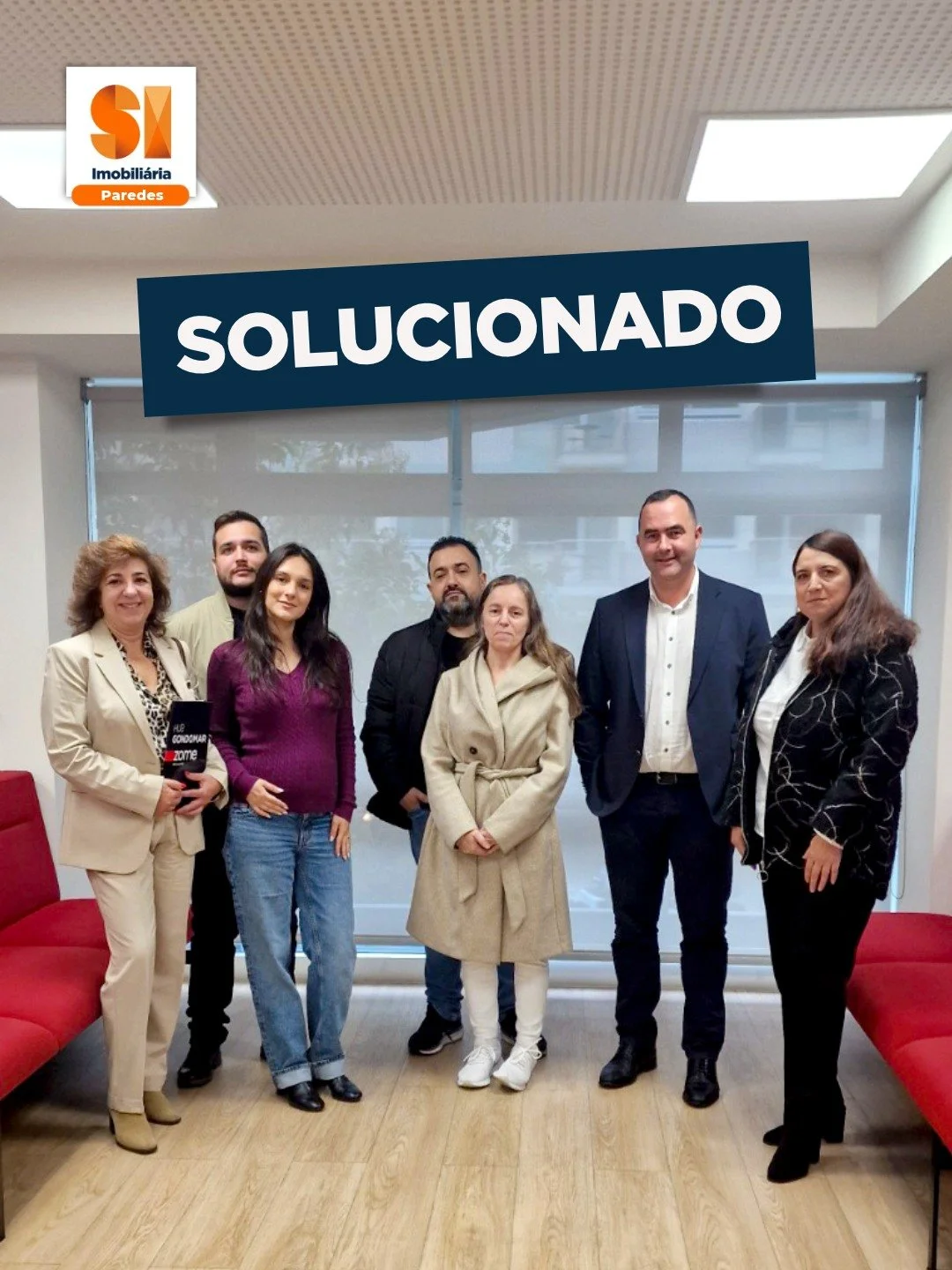 Mais um neg&oacute;cio concretizado pela SI Paredes! 🏡

Desta vez, um apartamento T2 em Gandra, num processo acompanhado pelo nosso diretor Marco Neves.

Um agradecimento especial &agrave; colega Sofia Teles, da Zome, pela dedica&ccedil;&atilde;o, p