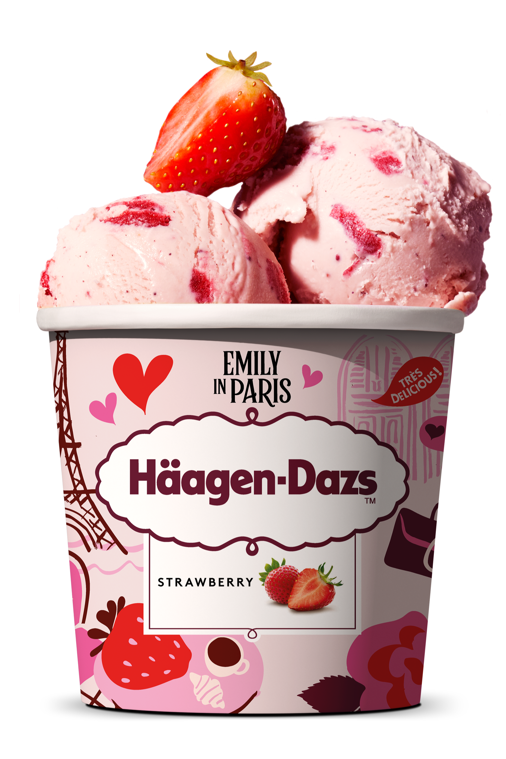 Häagen-Dazs x Emily in Paris