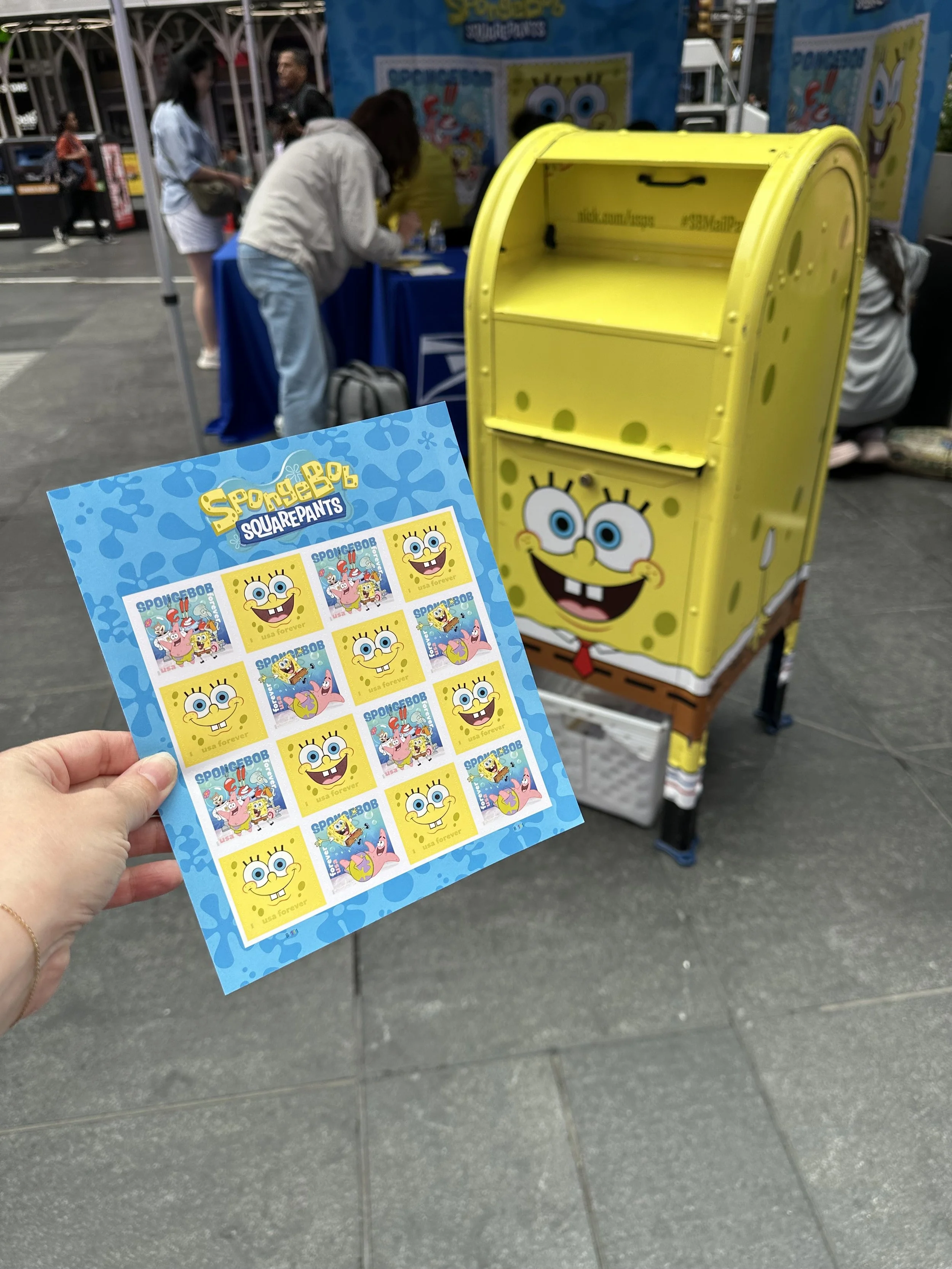 USPS x SpongeBob Squarepants
