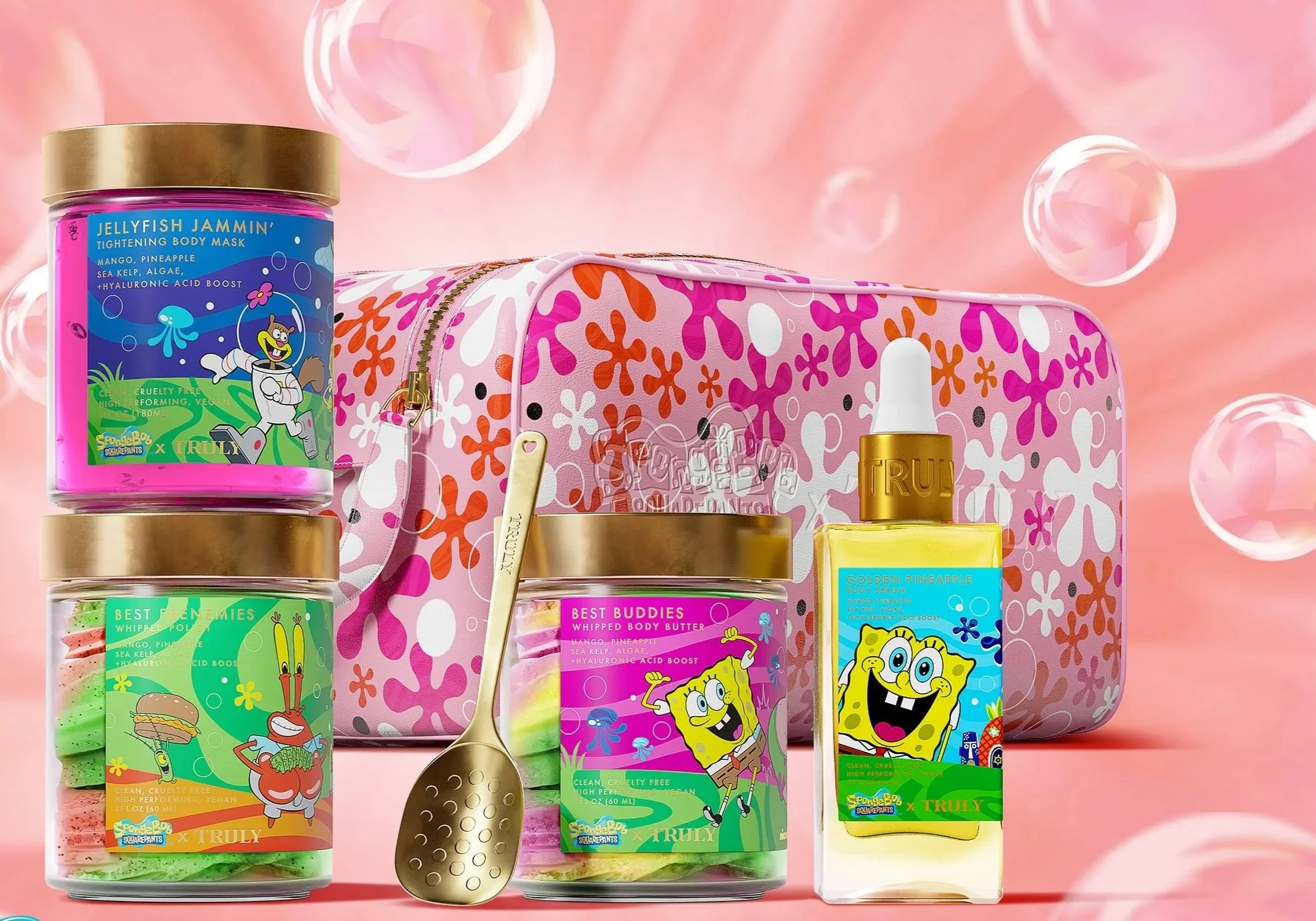 Truly x SpongeBob SquarePants Beauty Collection