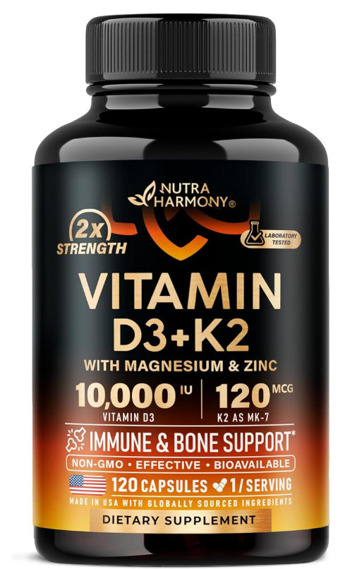 Nutra Harmony 2x Vitamin D3 & K2