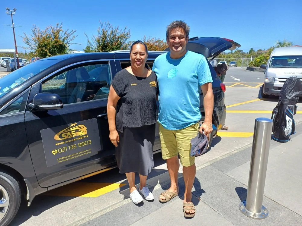 Sandy from Sandz airport shuttle