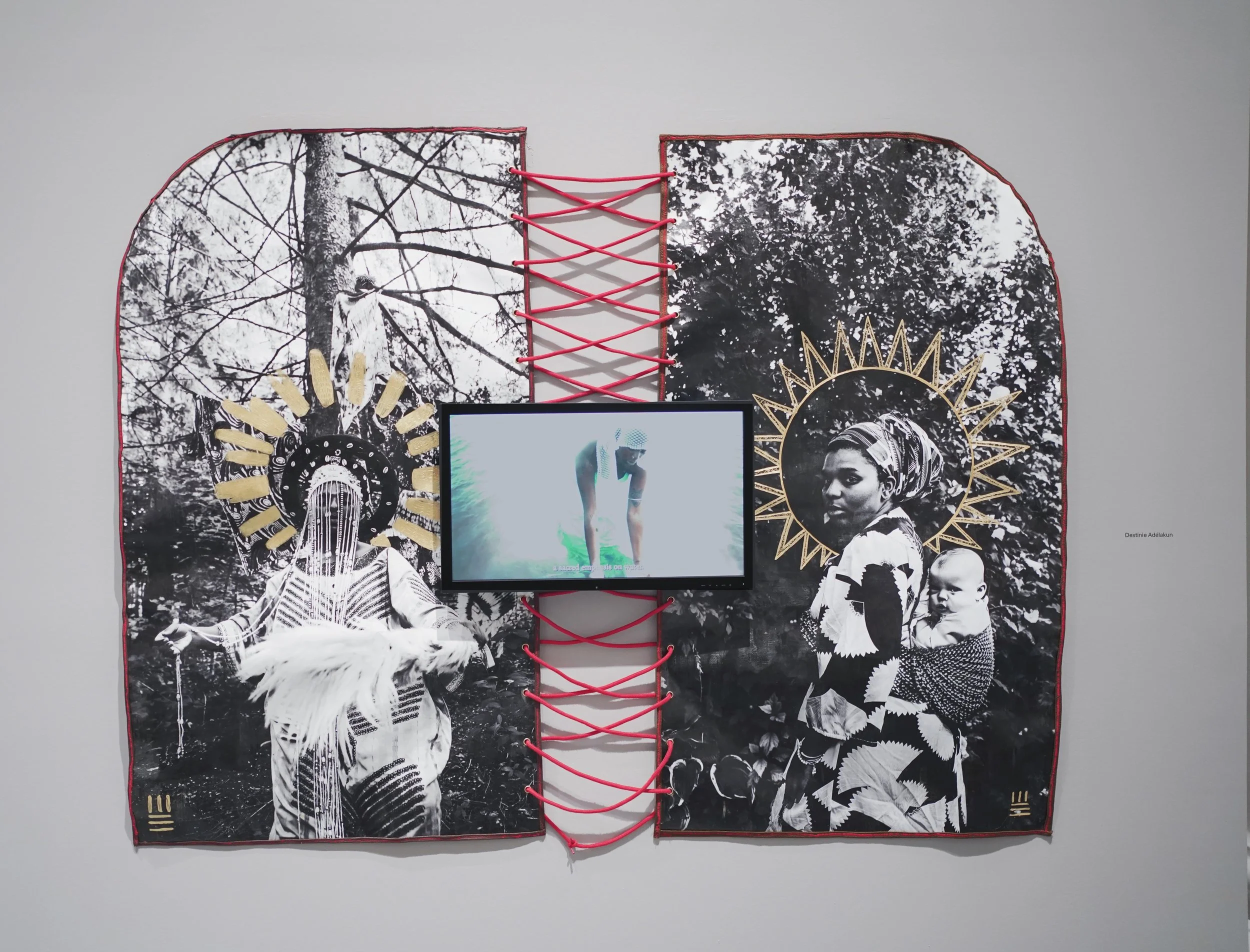   Tears of our Mothers Lie in the Ocean  
    2023 · Digital Multimedia Triptych
