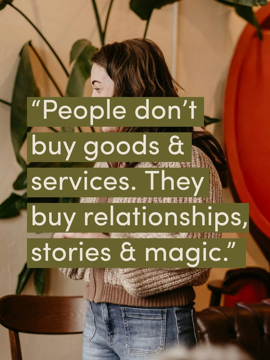 I think about this a lot when I'm working with business owners who are convinced they need a bigger ad budget or a better content calendar.

Sometimes, yes. But more often what's actually missing is something harder to put in a spreadsheet.

Nobody r