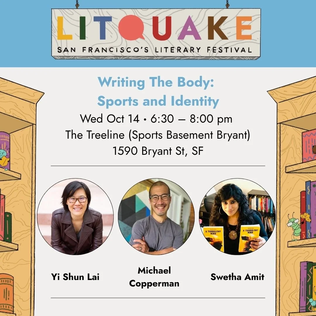October 14: Litquake: Sports and Identity