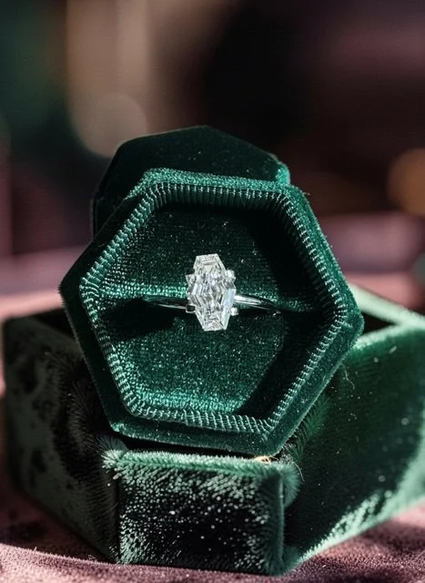 1.55 carat Lozenge Coffin Step cut Loose Diamond