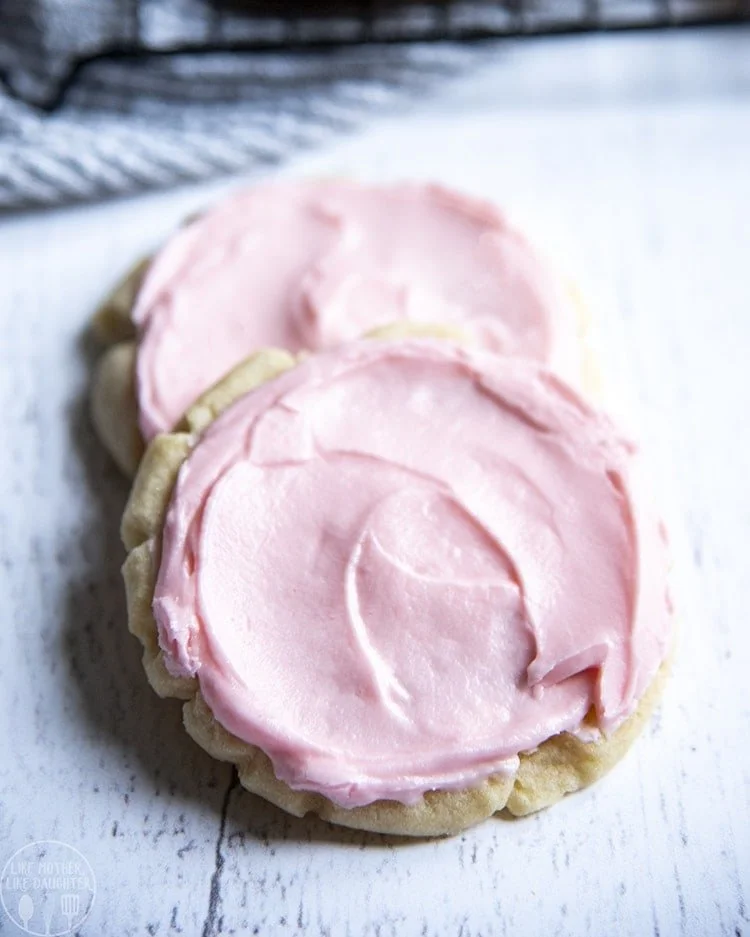 frosted sugar cookies