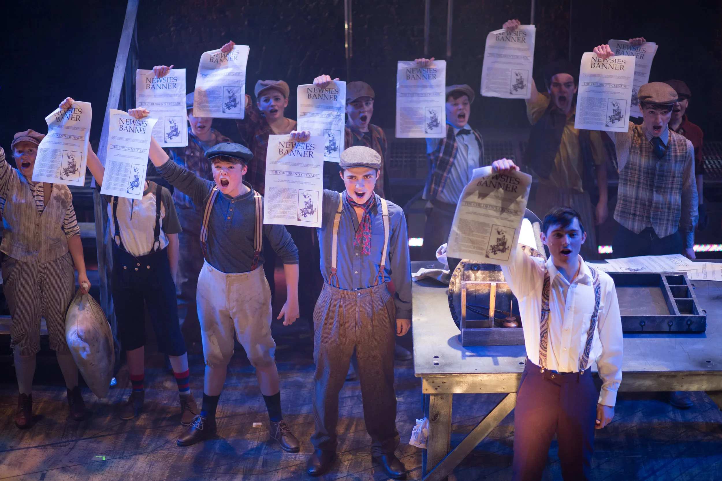 Seacoast Repertory Theater's Newsies 2019:
Lighting Designer