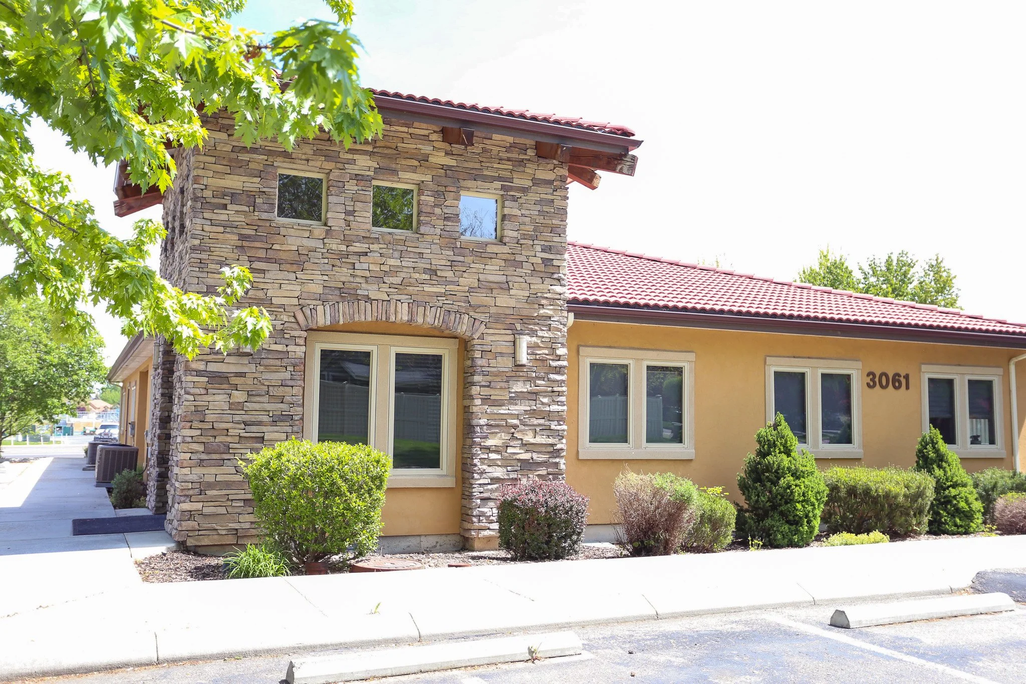 The side entrance to Wind Rivers Counseling