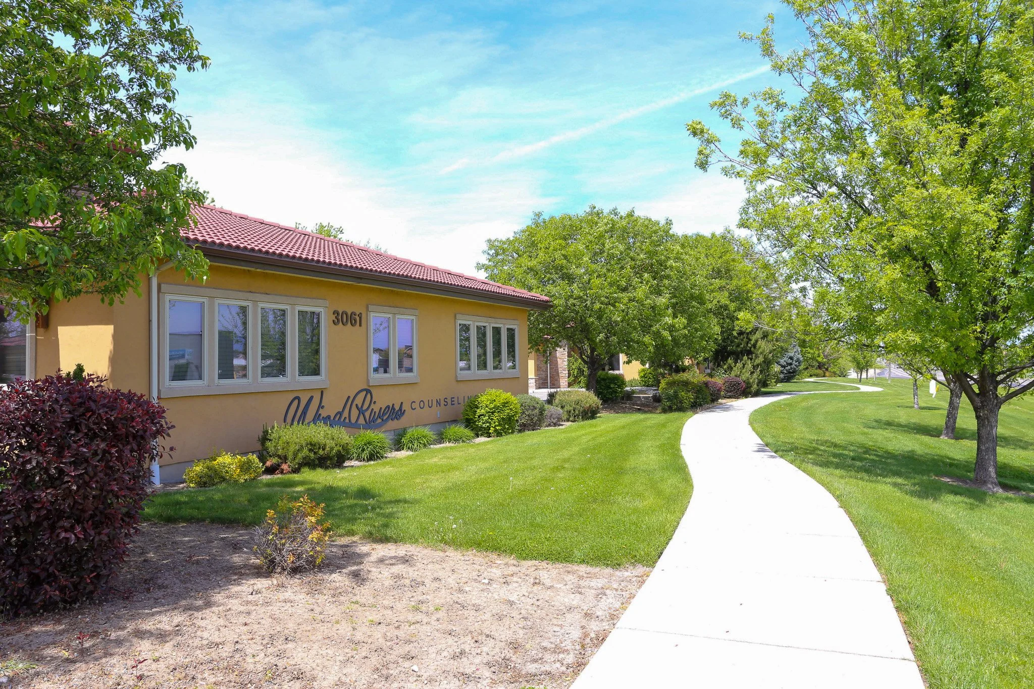 Exterior shot of Wind Rivers Counseling