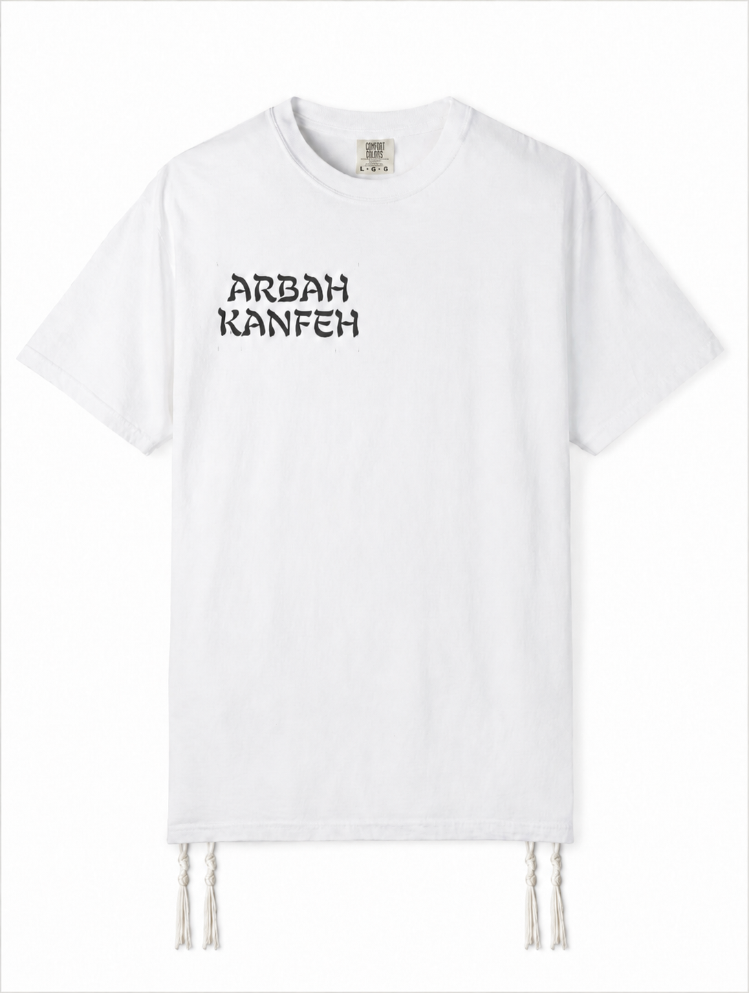 Arbah Kanfeh Tee — White