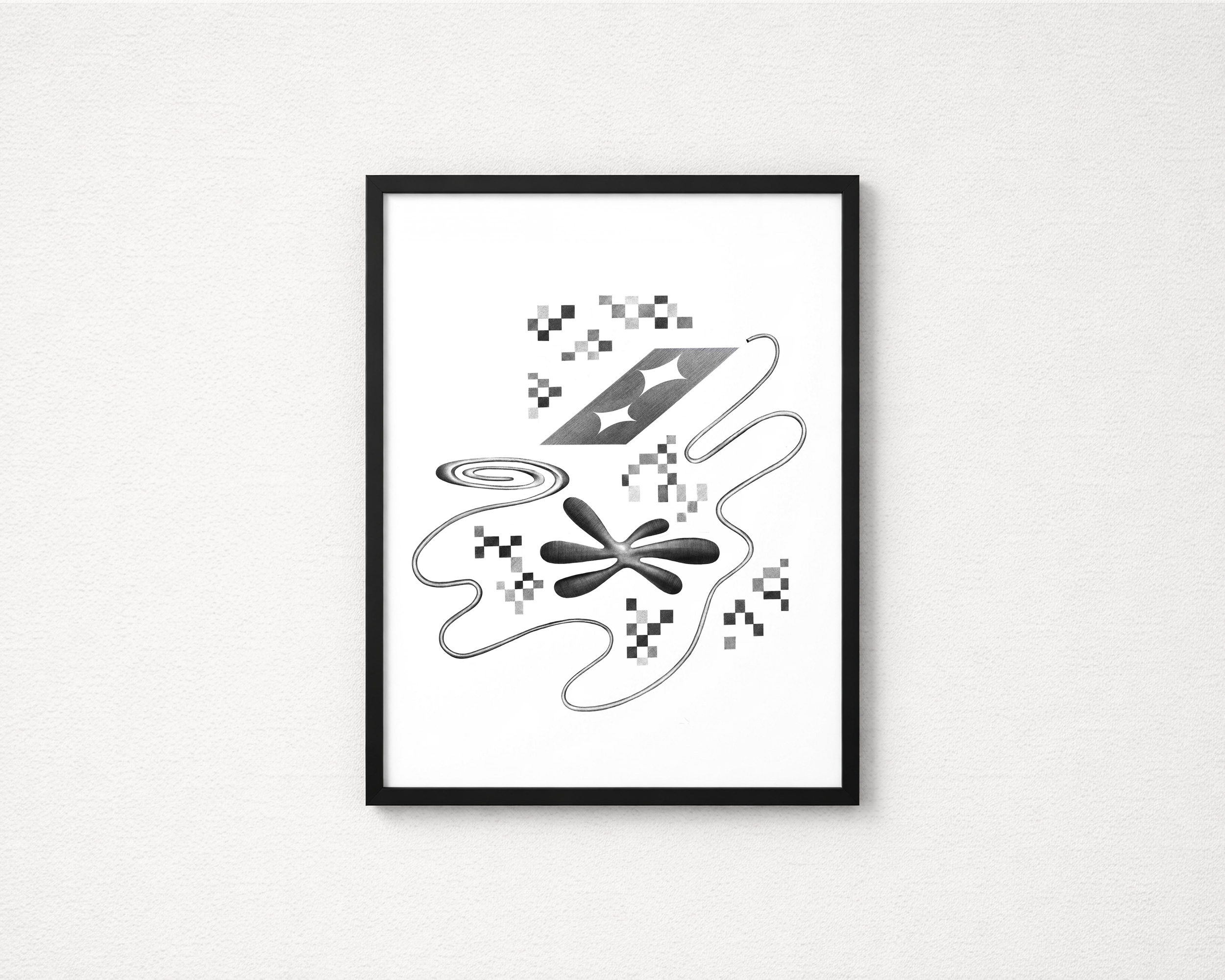 Ribbon — 8.5x11 Art Print