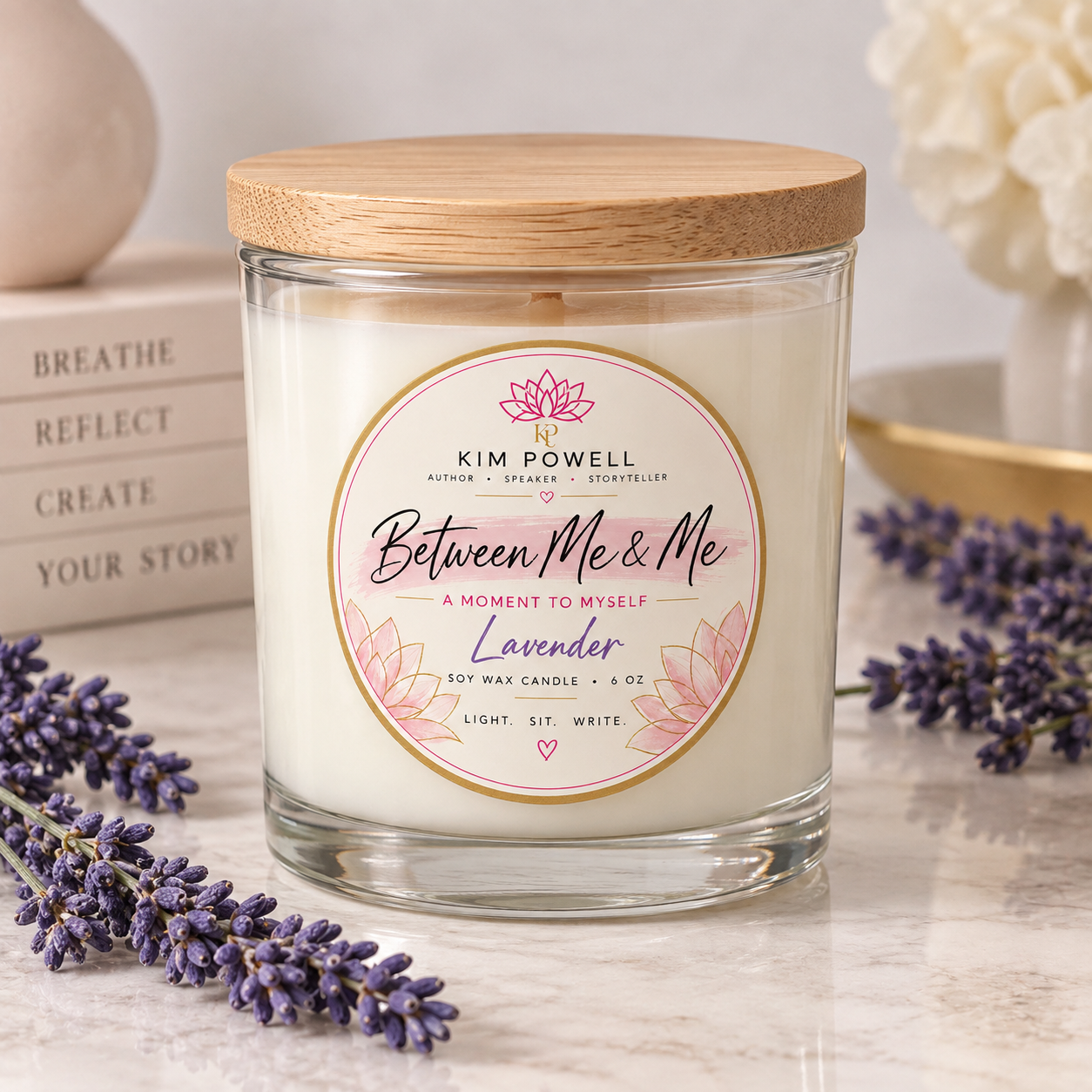 Between Me & Me Lavender Scented Candle