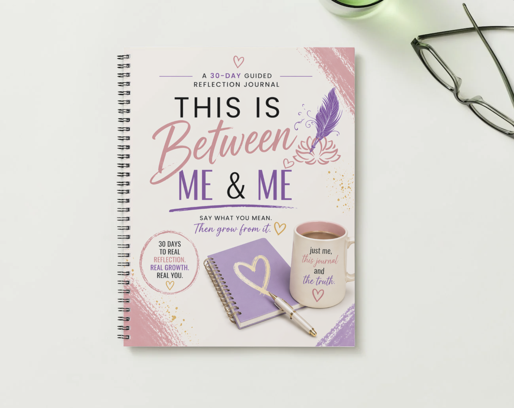 This Is Between Me & Me: A 30-Day Guided Reflection Journal