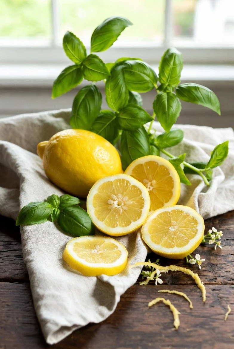 Lemon Basil Body Oil - 120ml/4oz