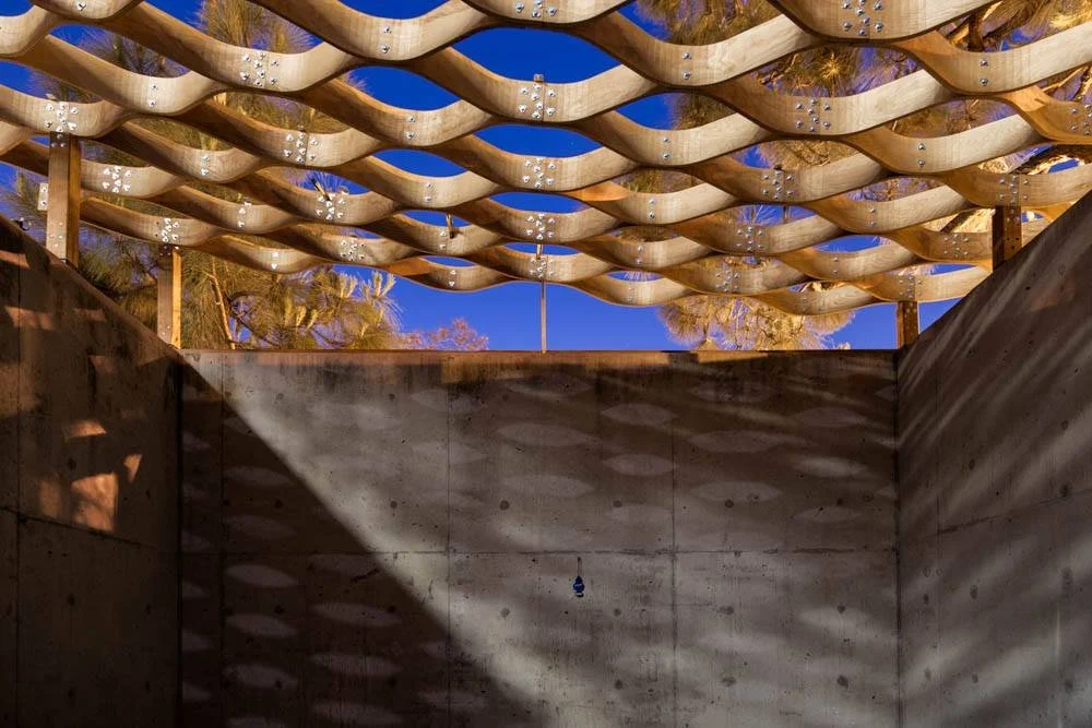 2018, "Lamella," USC Architecture & Fine Arts "Chapel," Los Angeles, CA.

My Role: Lead Designer & Fabricator