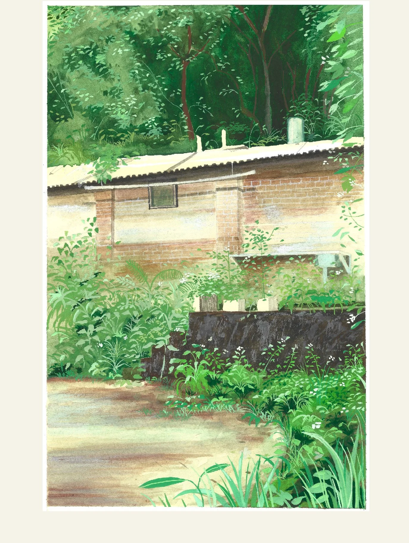 Nanzhuang Scene Art Print